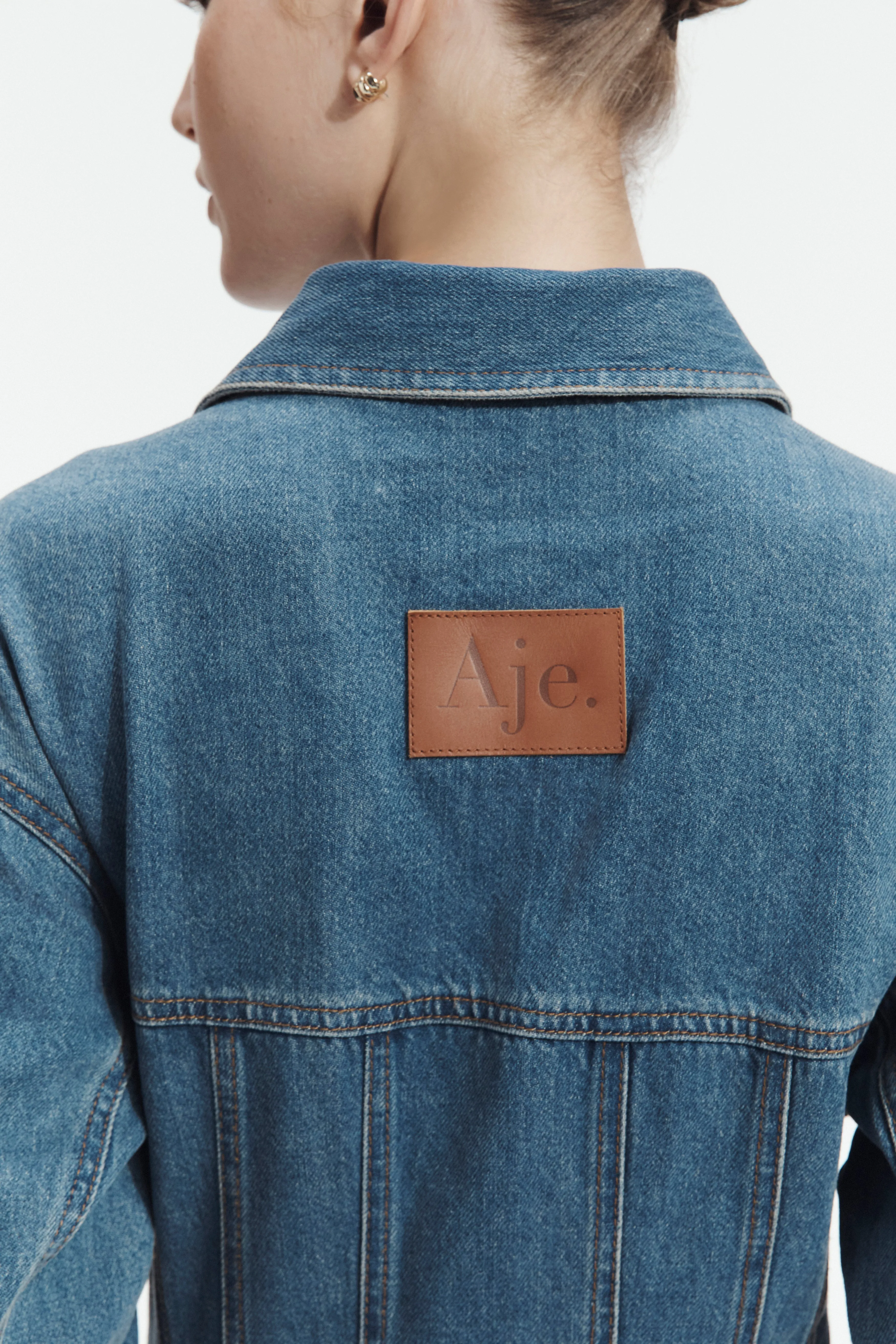 Viva Denim Midi Dress sold by Aje product image thumbnail 4