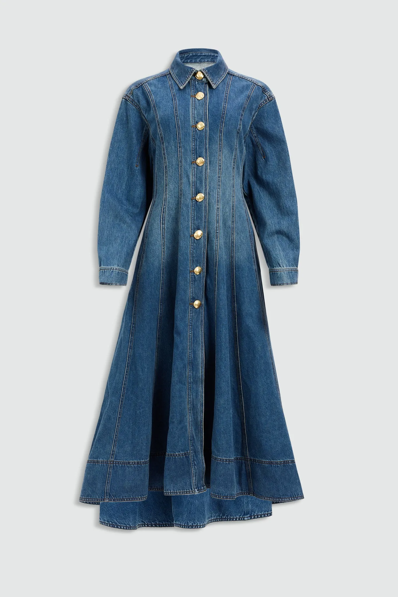 Viva Denim Midi Dress sold by Aje product image thumbnail 2