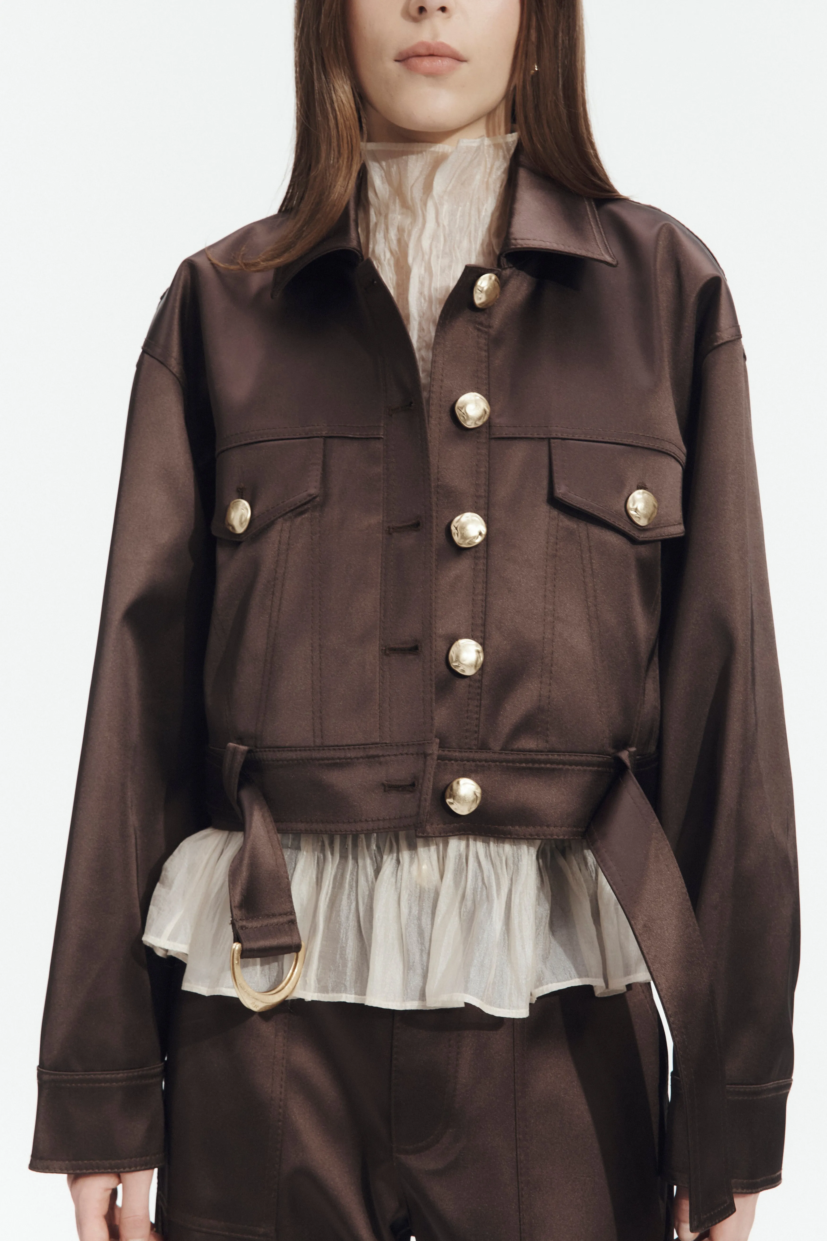 Ardena Satin Jacket sold by Aje product image thumbnail 3