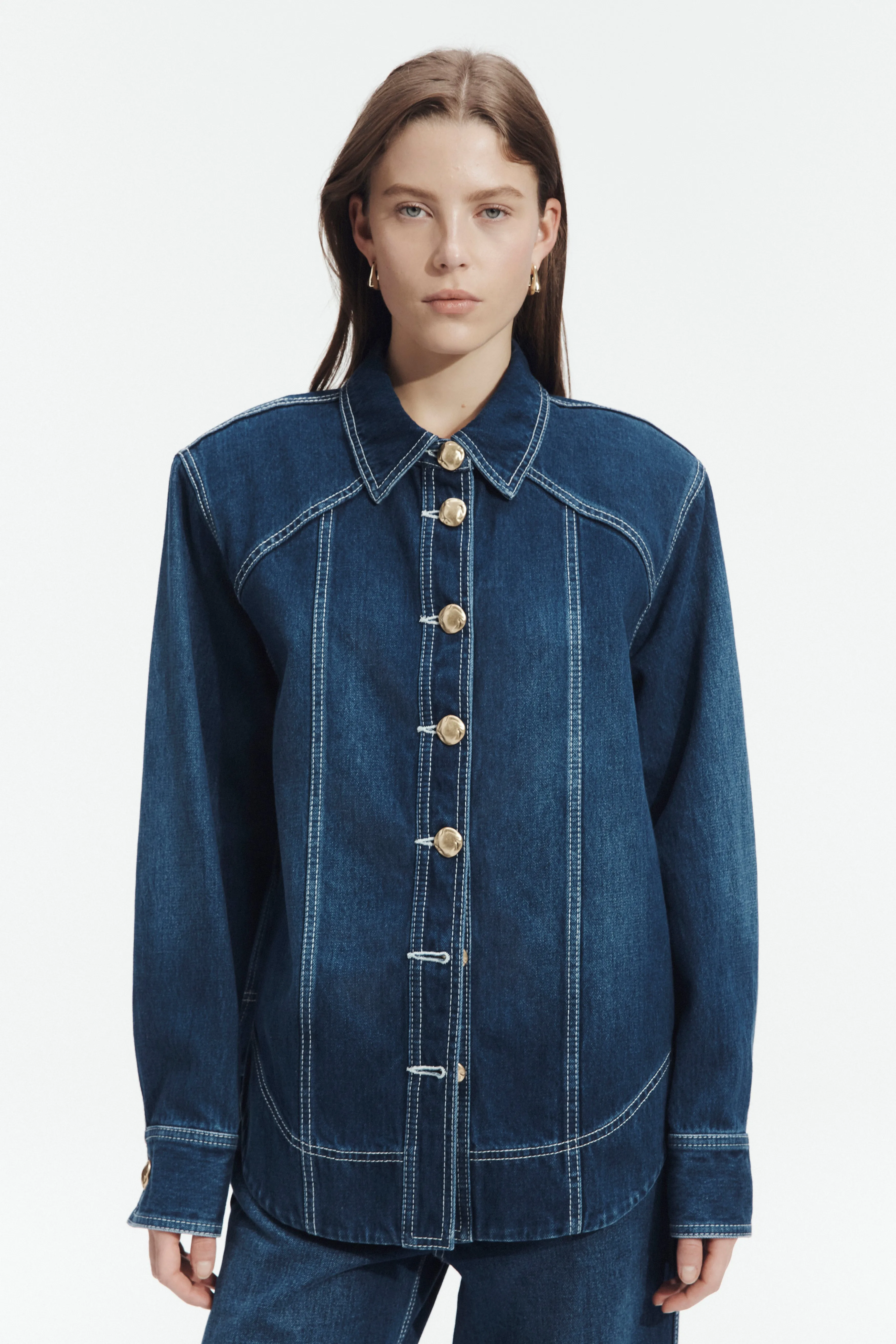 Rylee Denim Shirt sold by Aje product image thumbnail 3