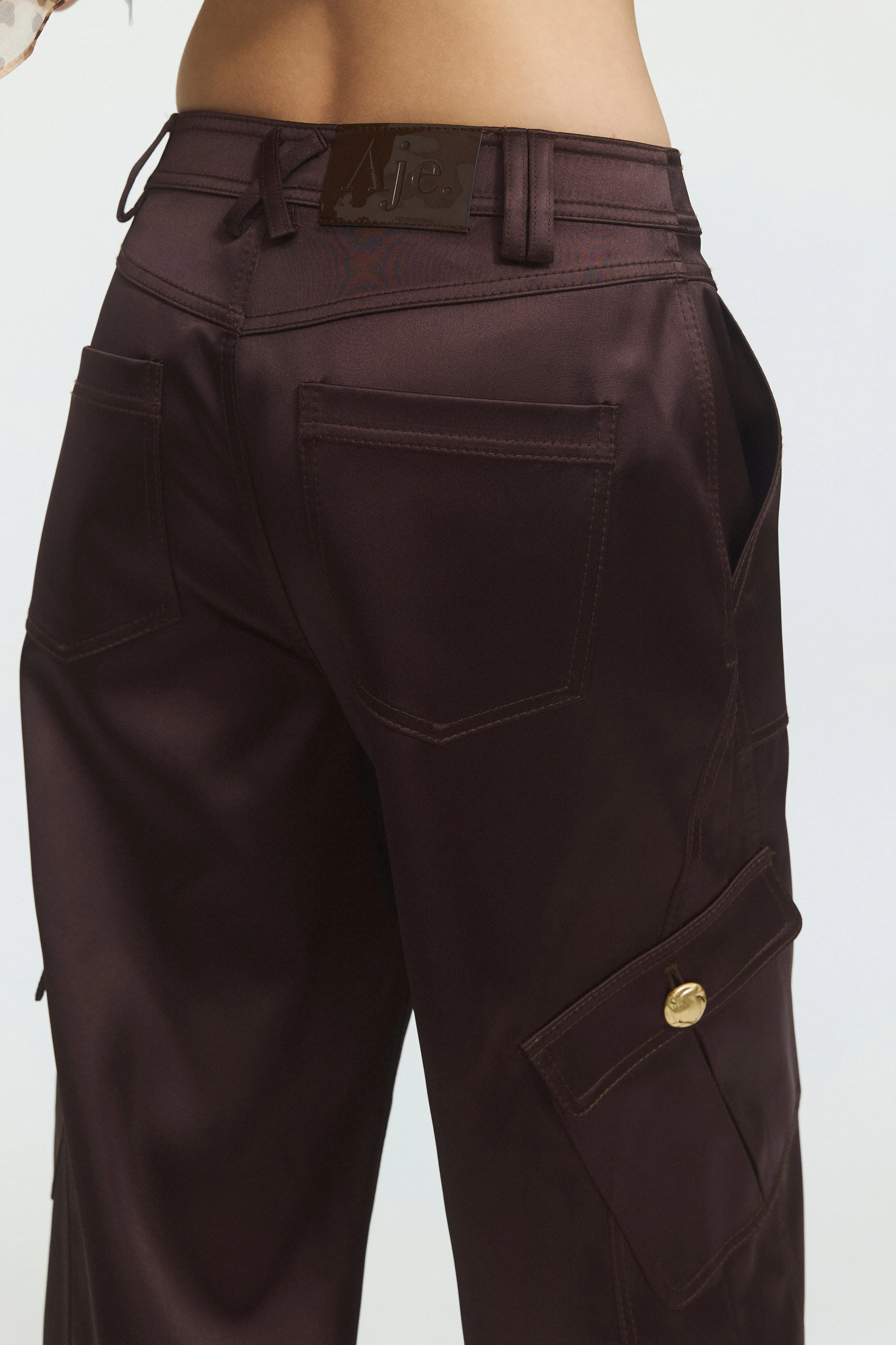 Ardena Satin Cargo Pant sold by Aje product image thumbnail 5