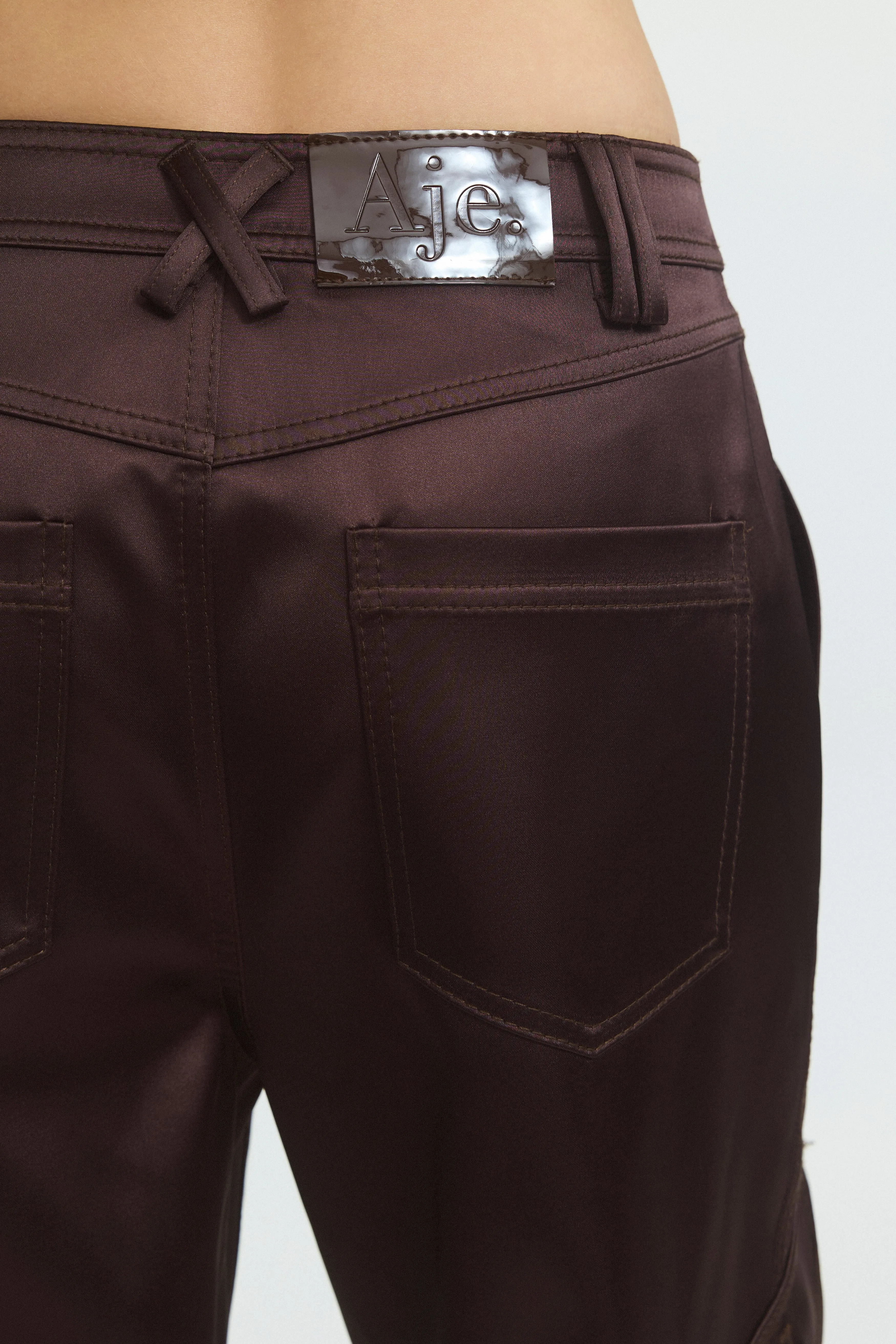 Ardena Satin Cargo Pant sold by Aje product image thumbnail 4
