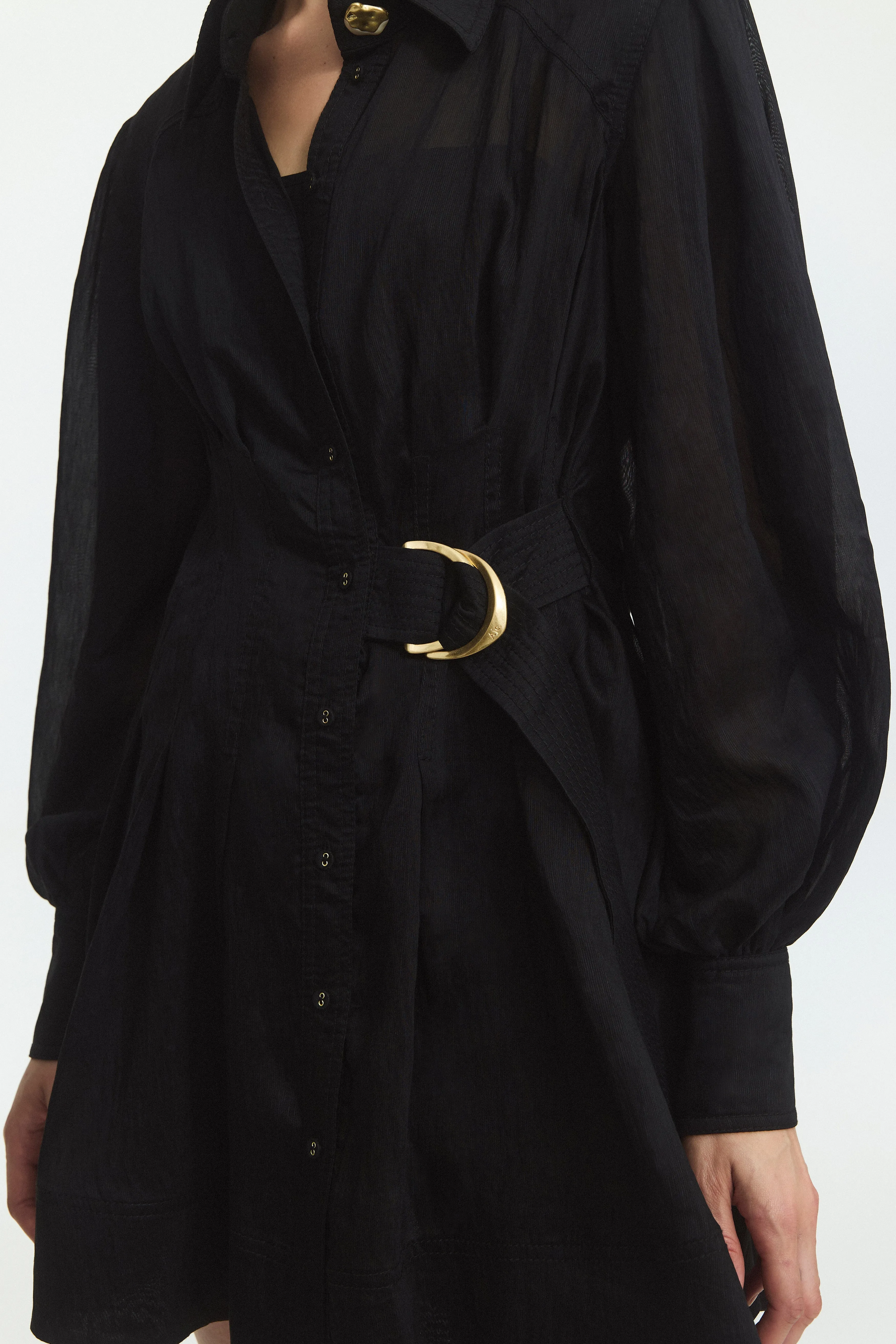 Rosanna Mini Shirt Dress sold by Aje product image thumbnail 4
