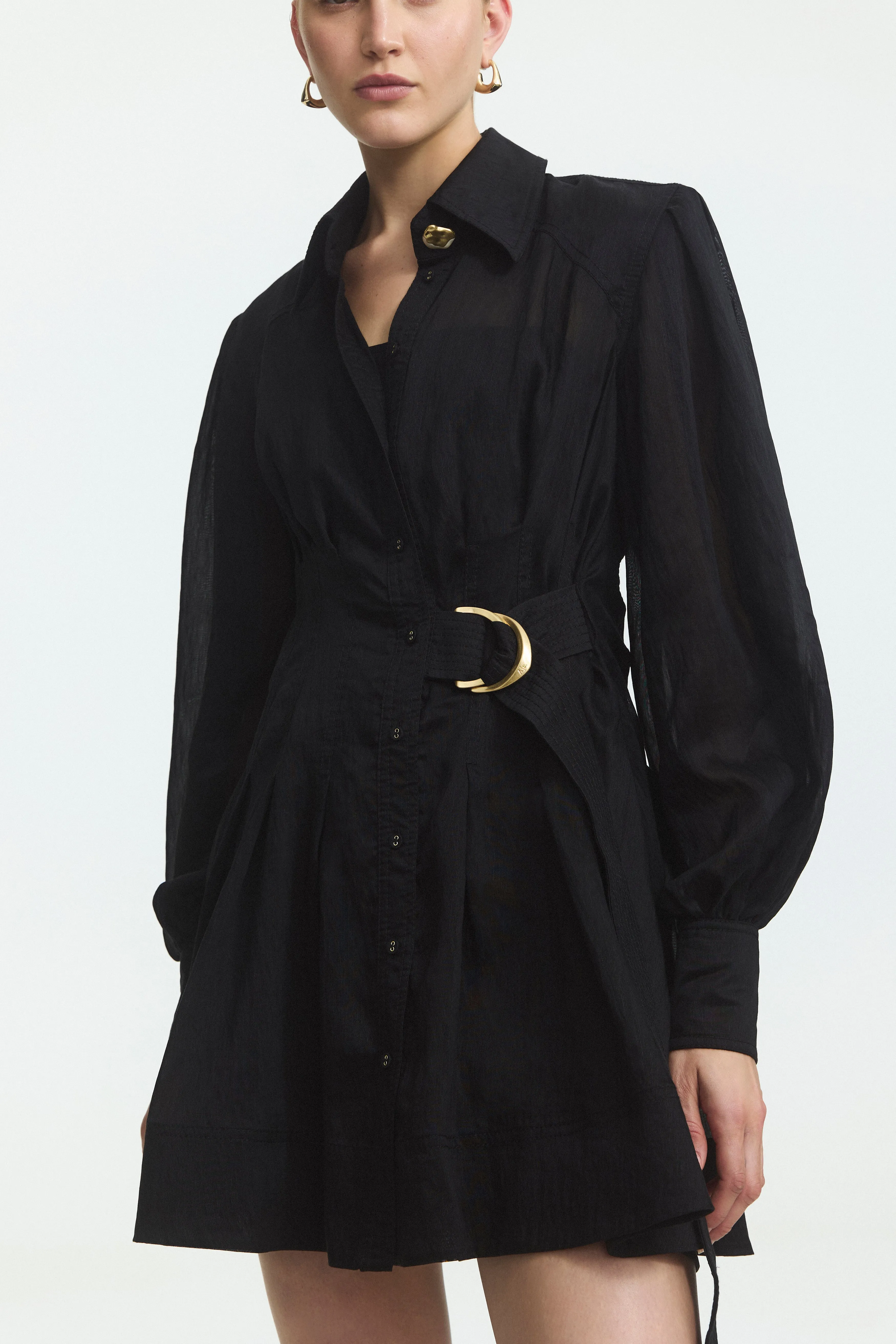 Rosanna Mini Shirt Dress sold by Aje product image thumbnail 3