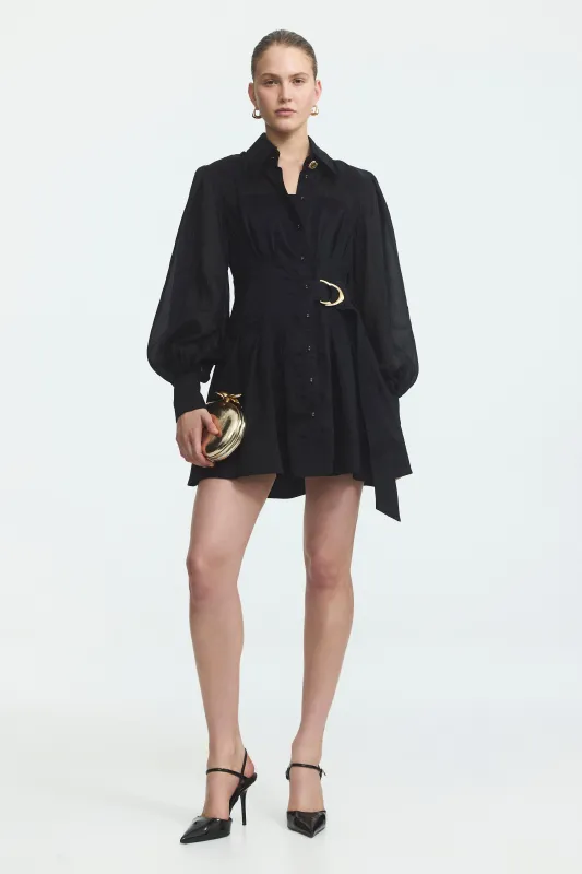 Rosanna Mini Shirt Dress made by Aje