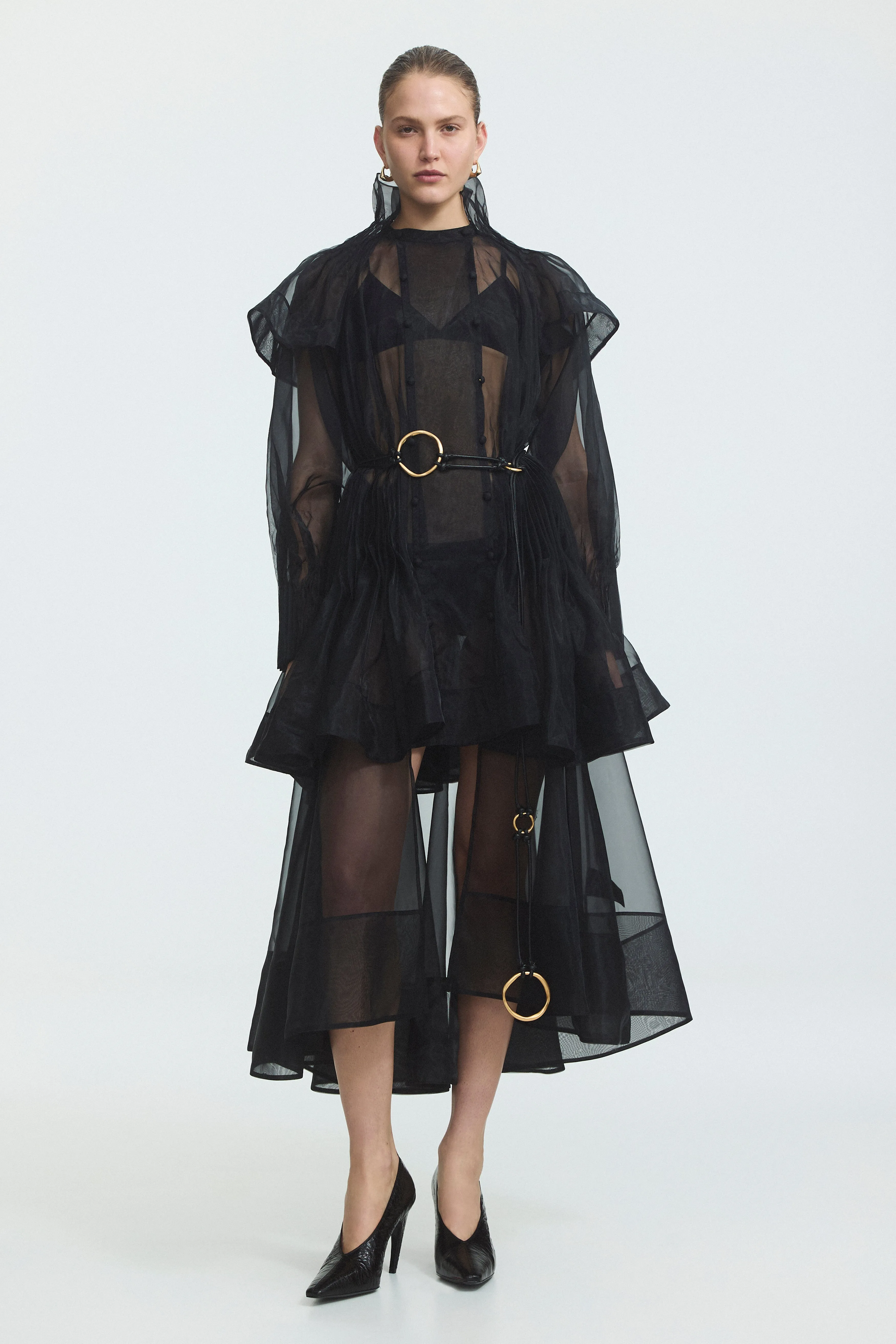 Mirella Trench sold by Aje