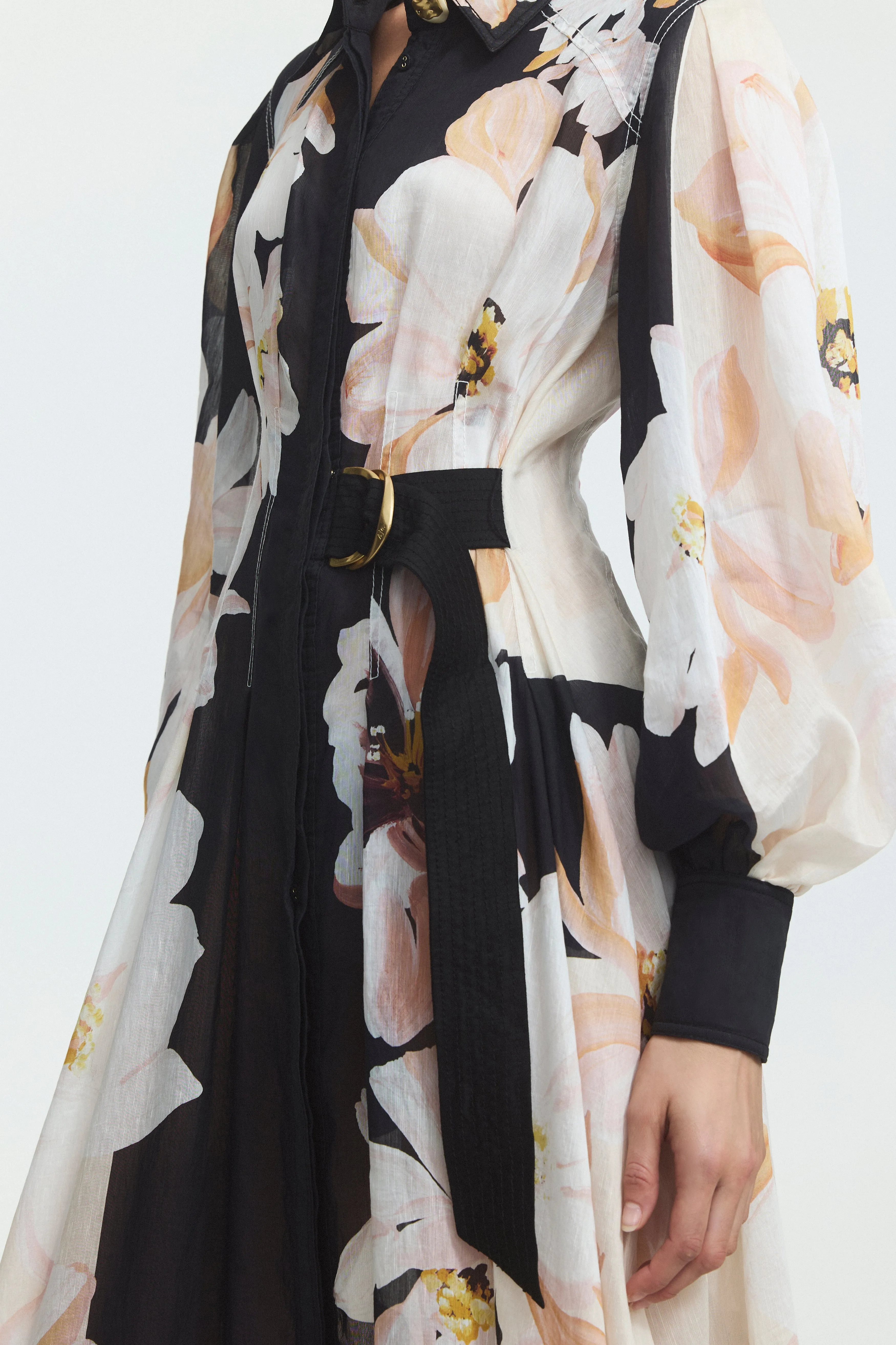 Rosanna Midi Shirt Dress sold by Aje product image thumbnail 4