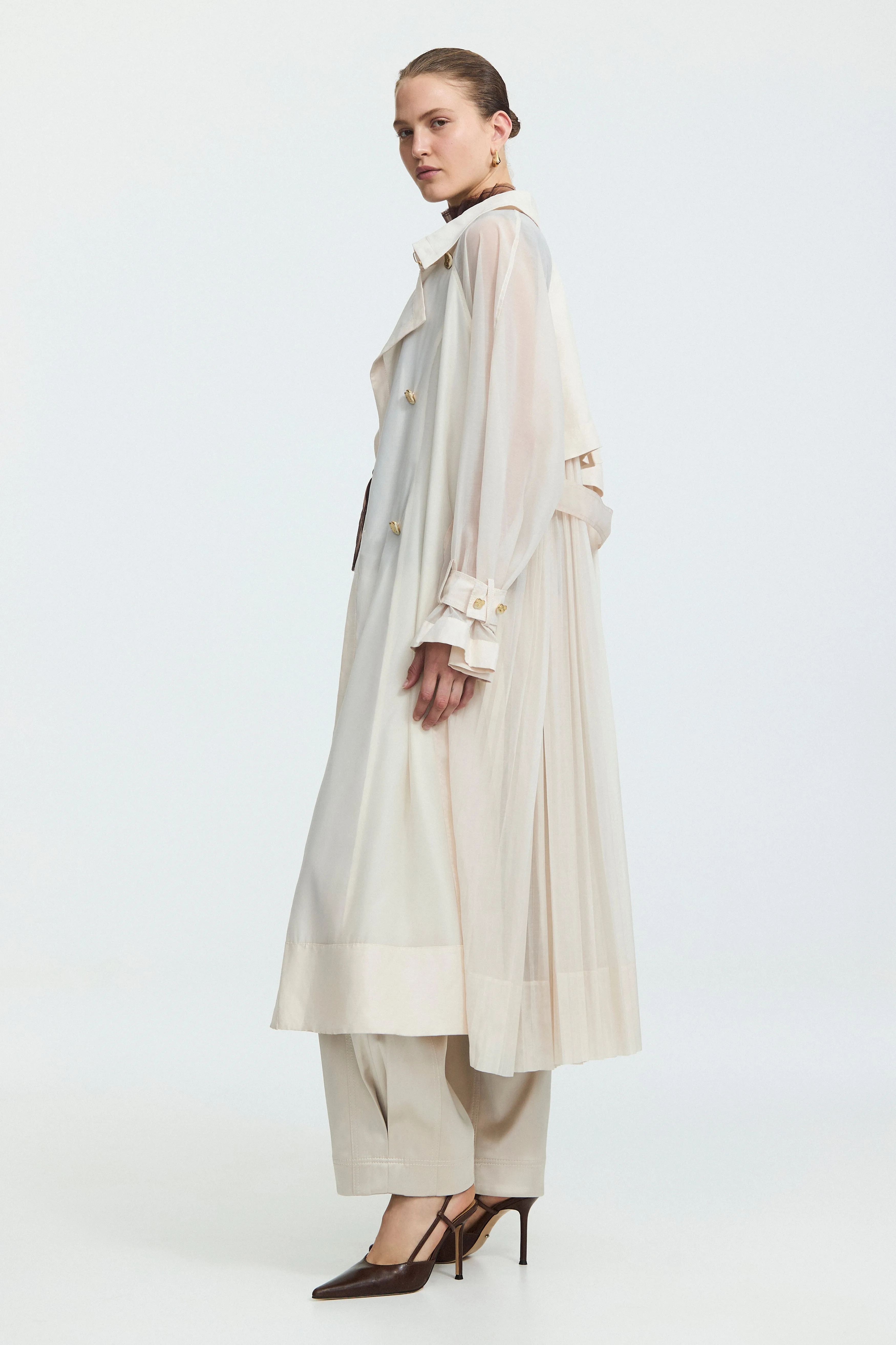 Whisper Trench Coat sold by Aje product image thumbnail 4