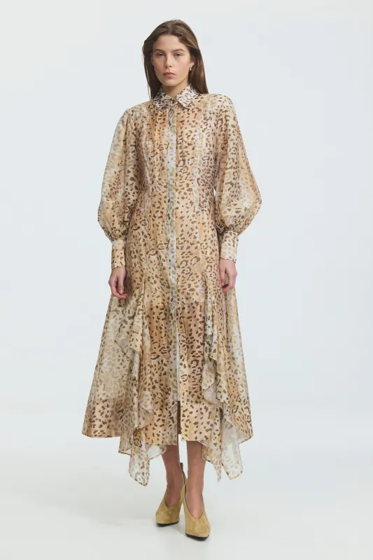 Caelia Midi Shirt Dress made by Aje