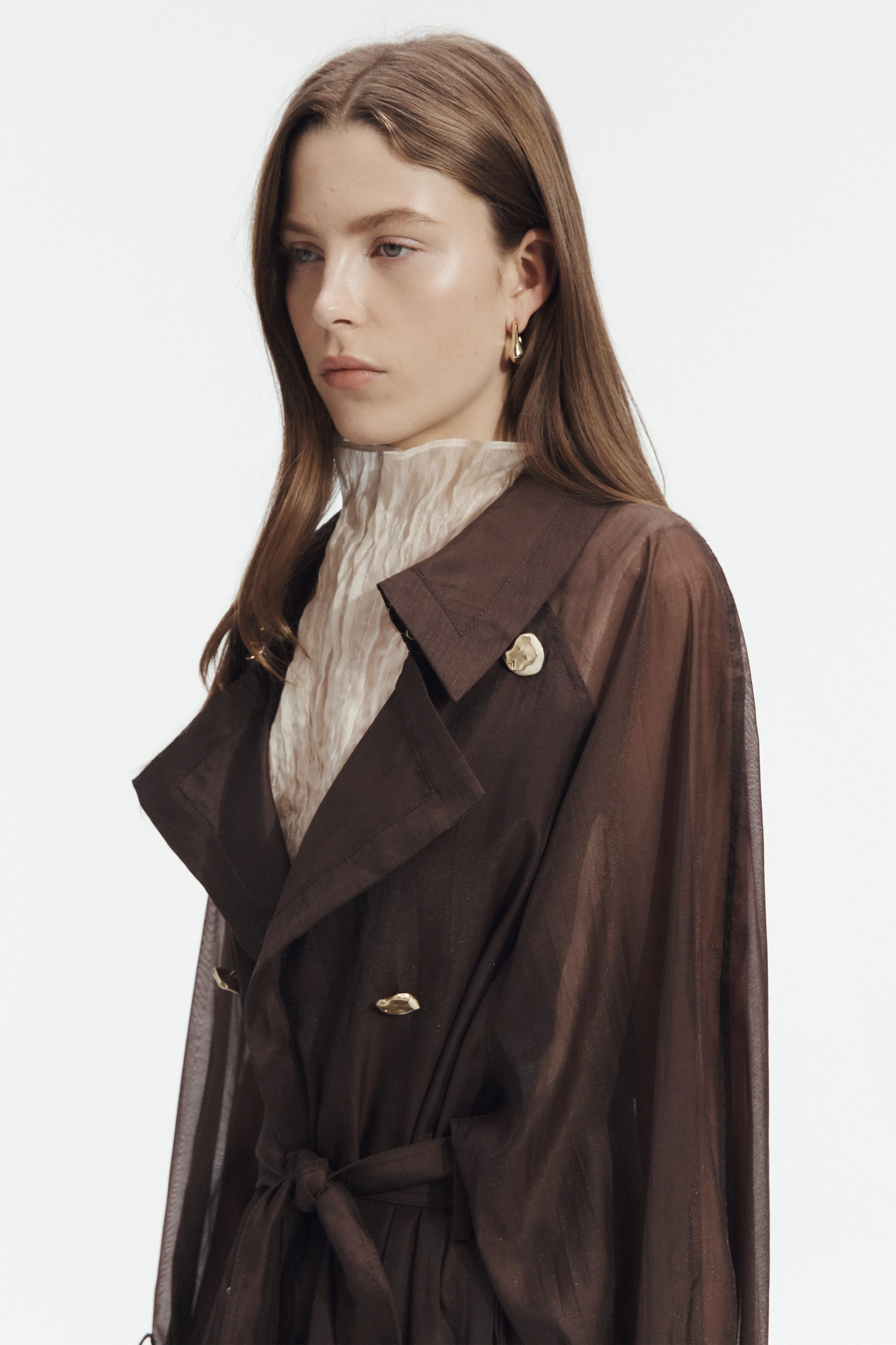 Whisper Trench Coat sold by Aje product image thumbnail 3
