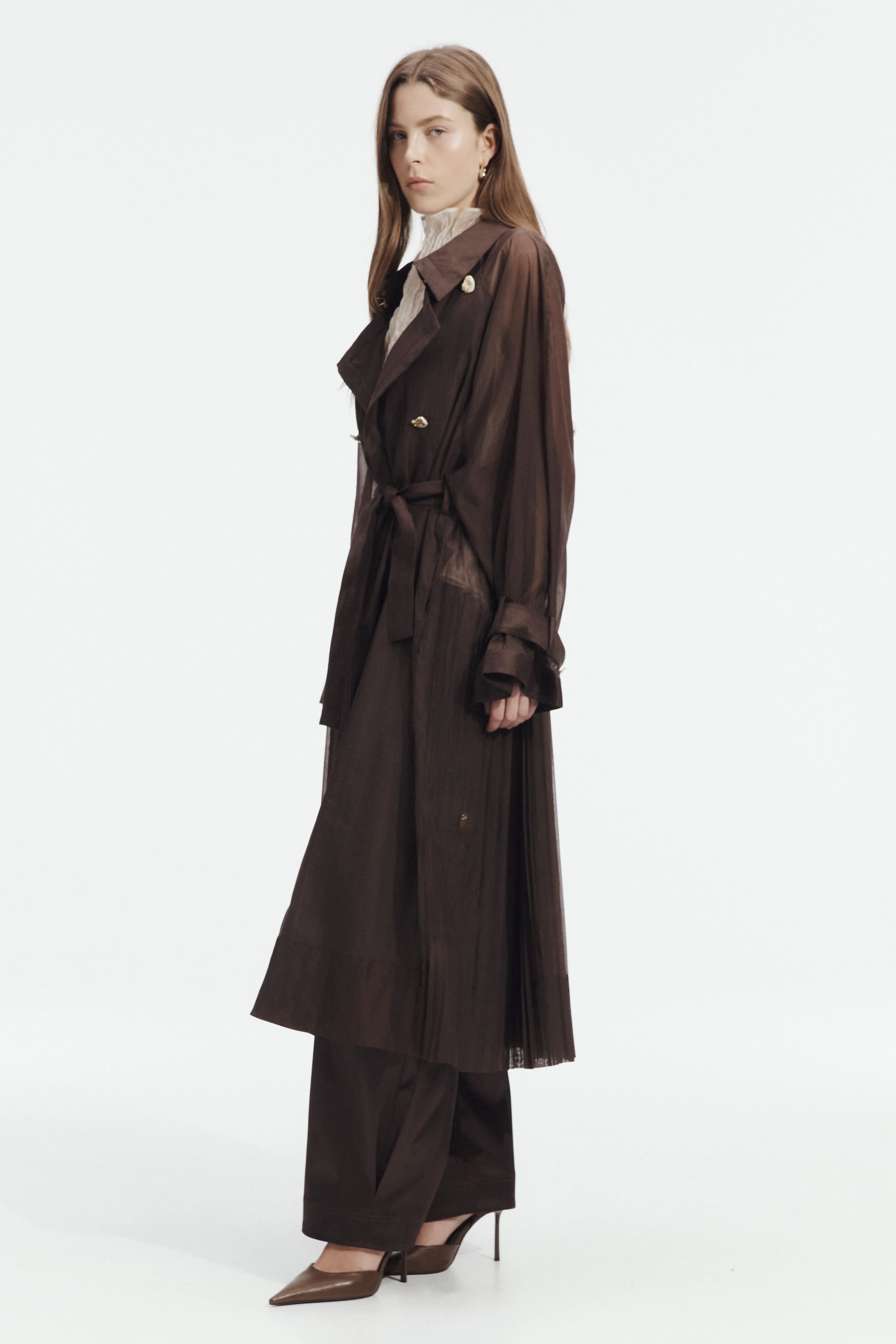 Whisper Trench Coat sold by Aje product image thumbnail 5