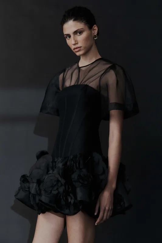 Cloudscape Mini Dress made by Aje