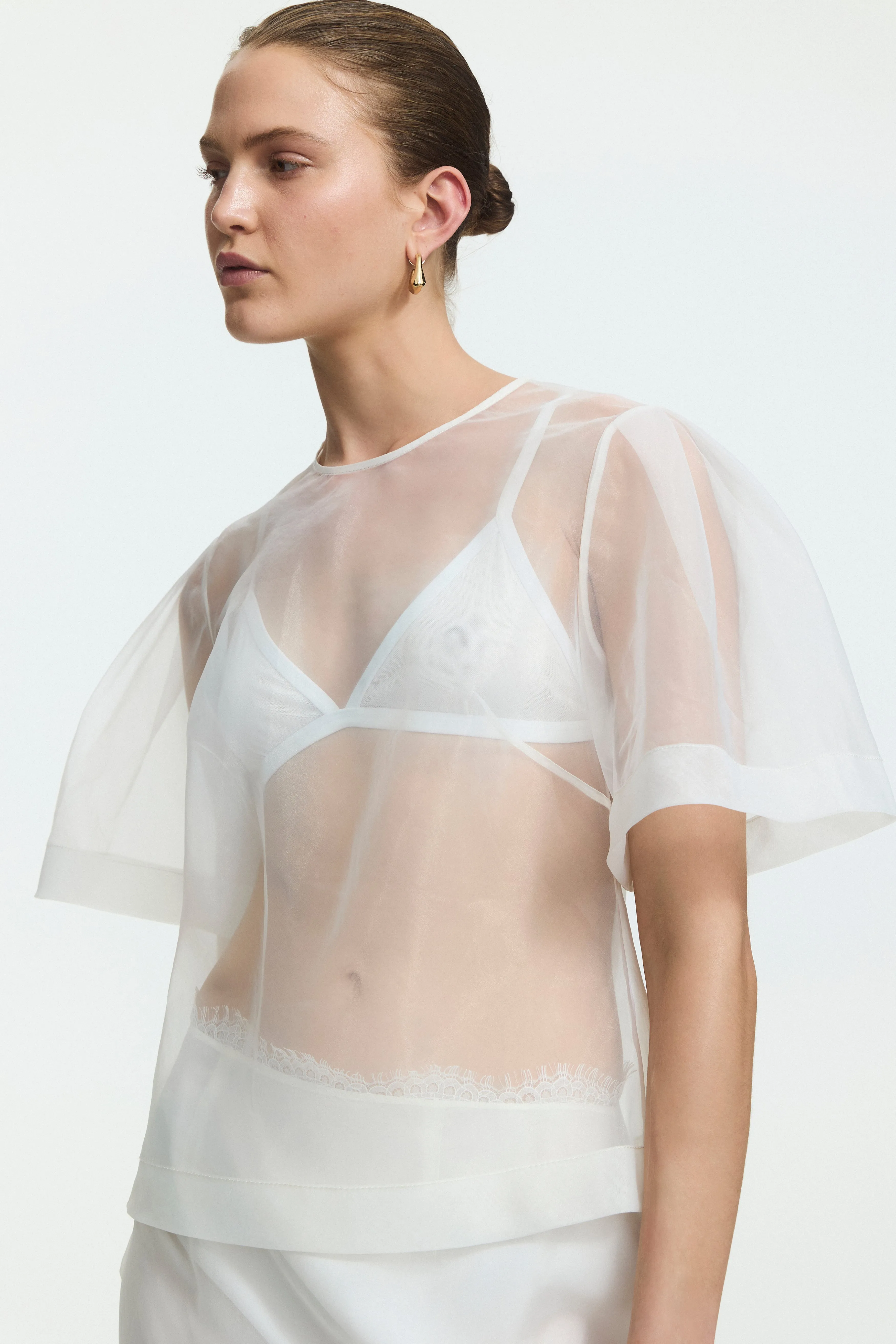 Hush Short Sleeve Top sold by Aje product image thumbnail 4