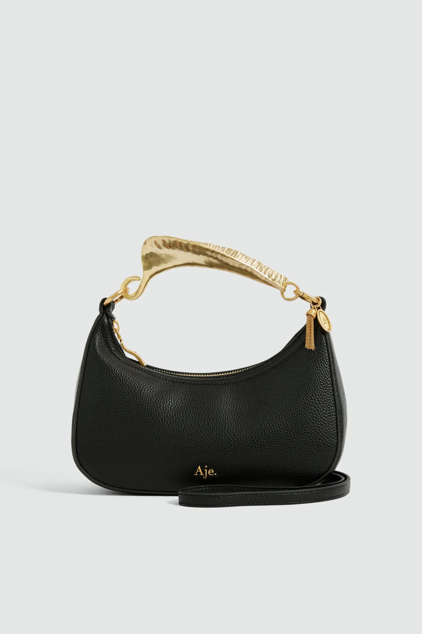 Leaf Texture Top Handle Bag sold by Aje
