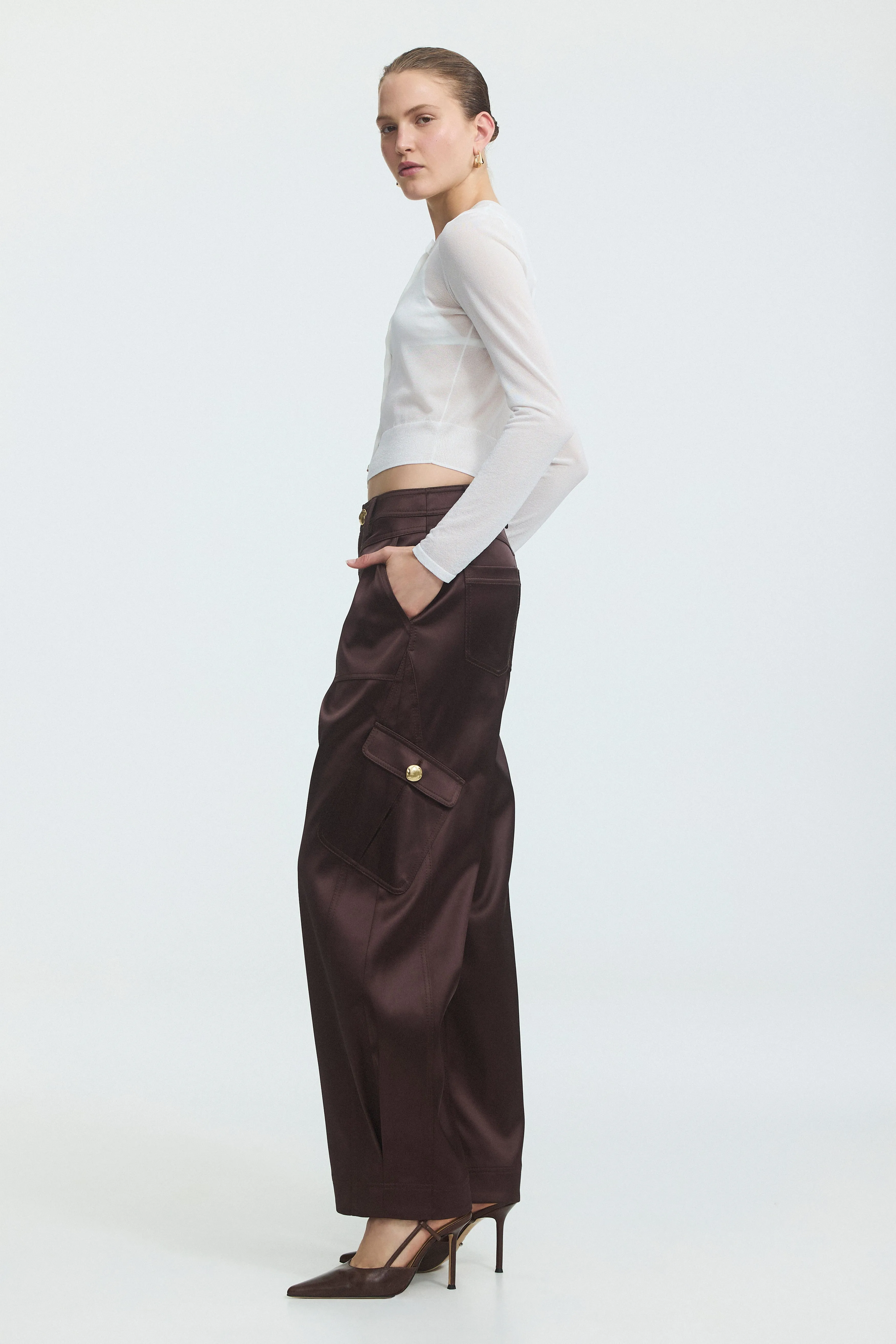Lynor Sheer Knit Cardigan sold by Aje product image thumbnail 5