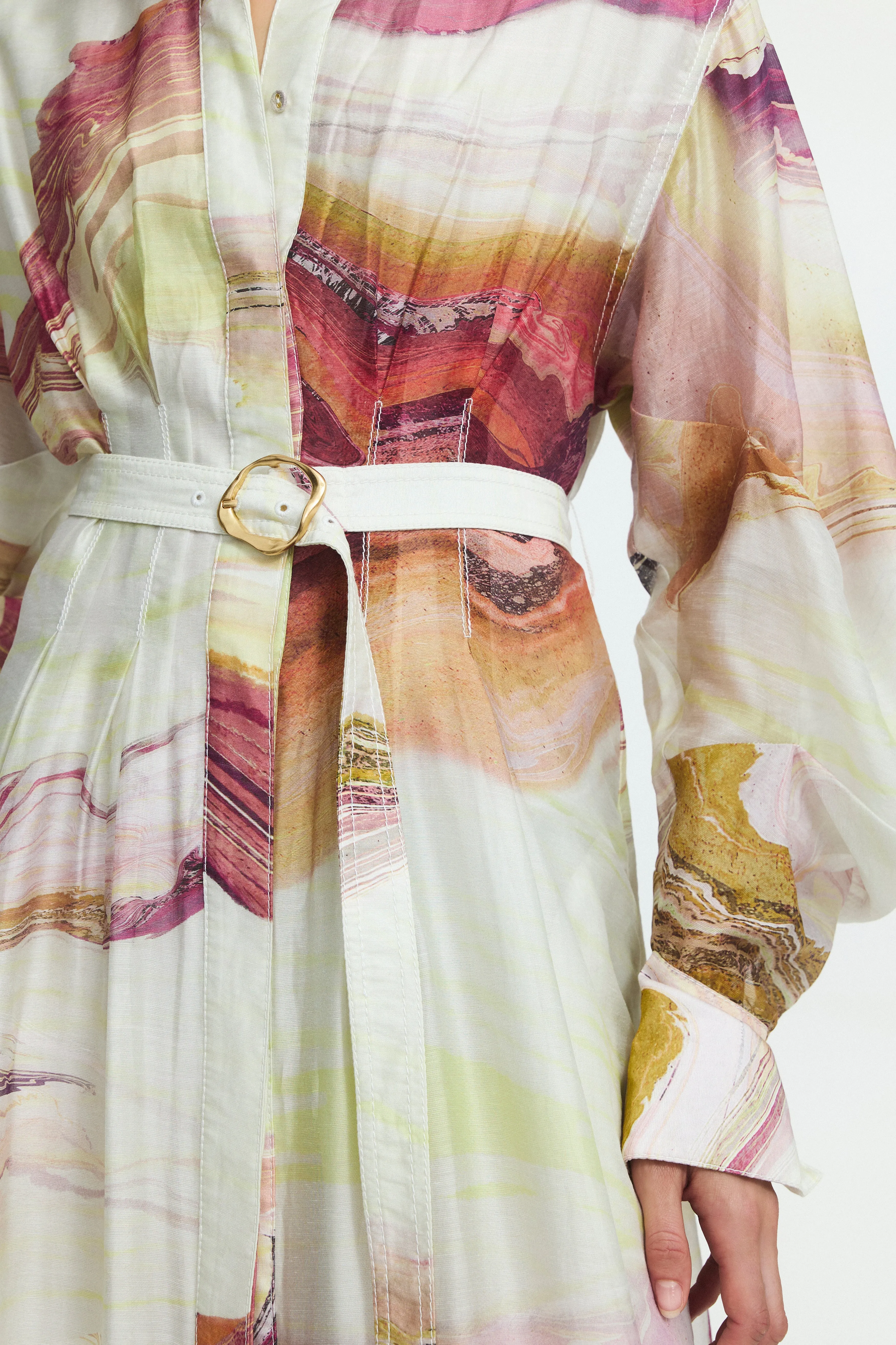 Murphie Midi Dress sold by Aje product image thumbnail 4