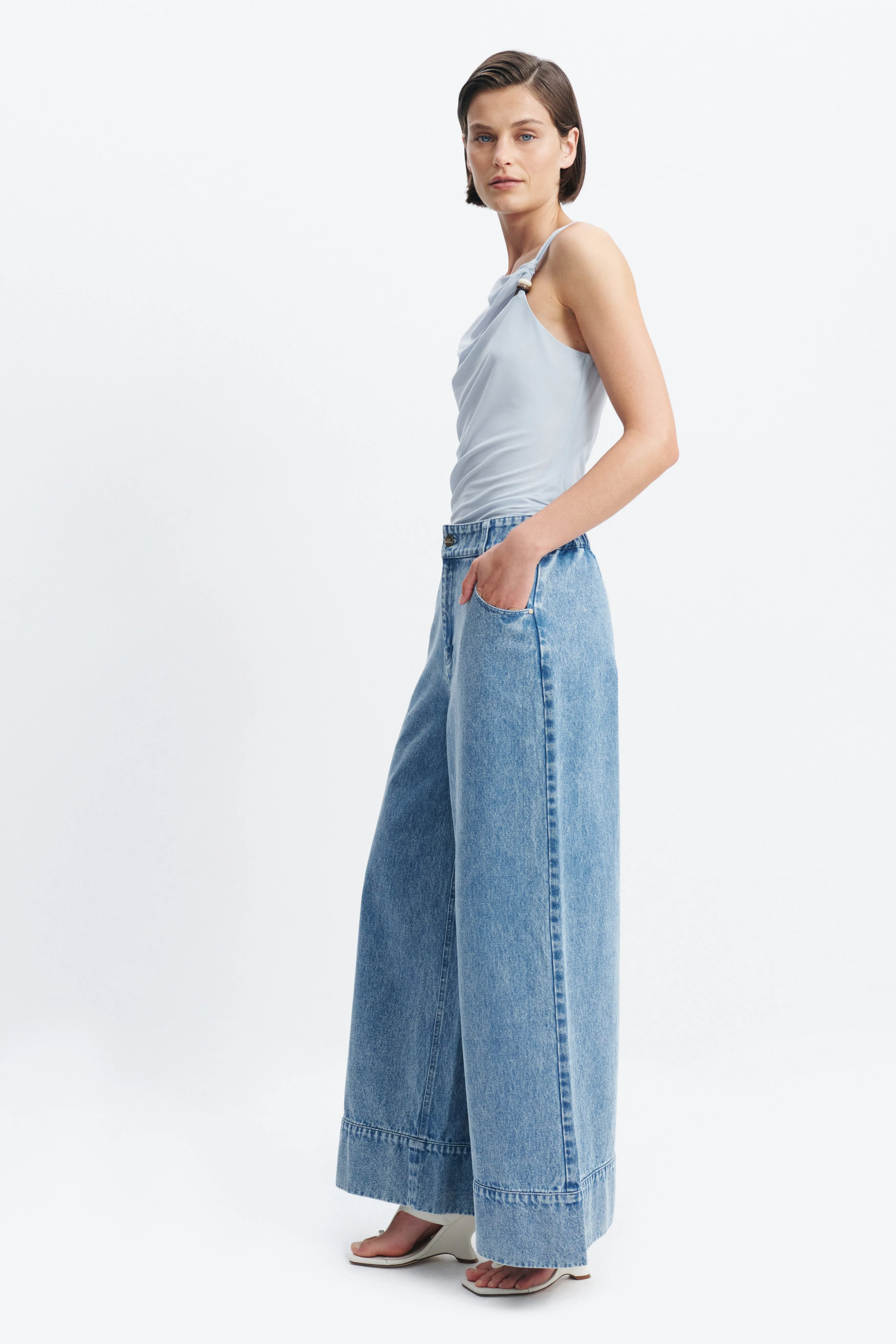Kendall Wide Leg Jean sold by Aje product image thumbnail 3