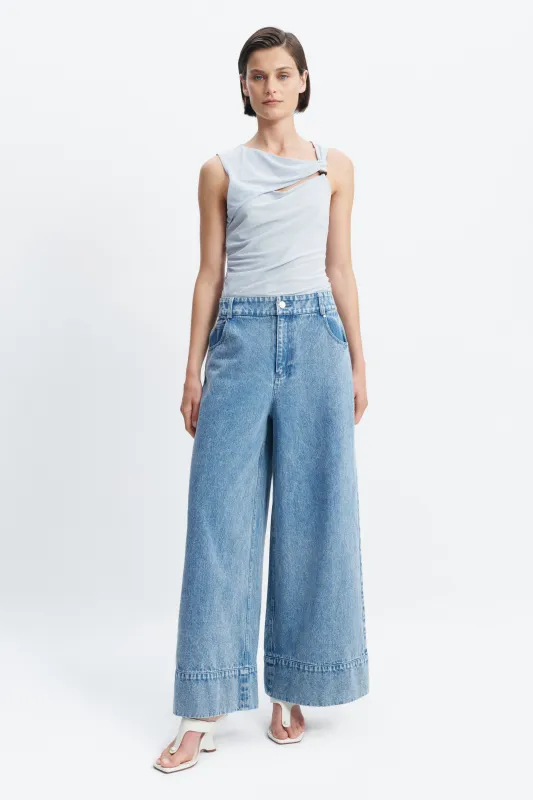 Kendall Wide Leg Jean made by Aje