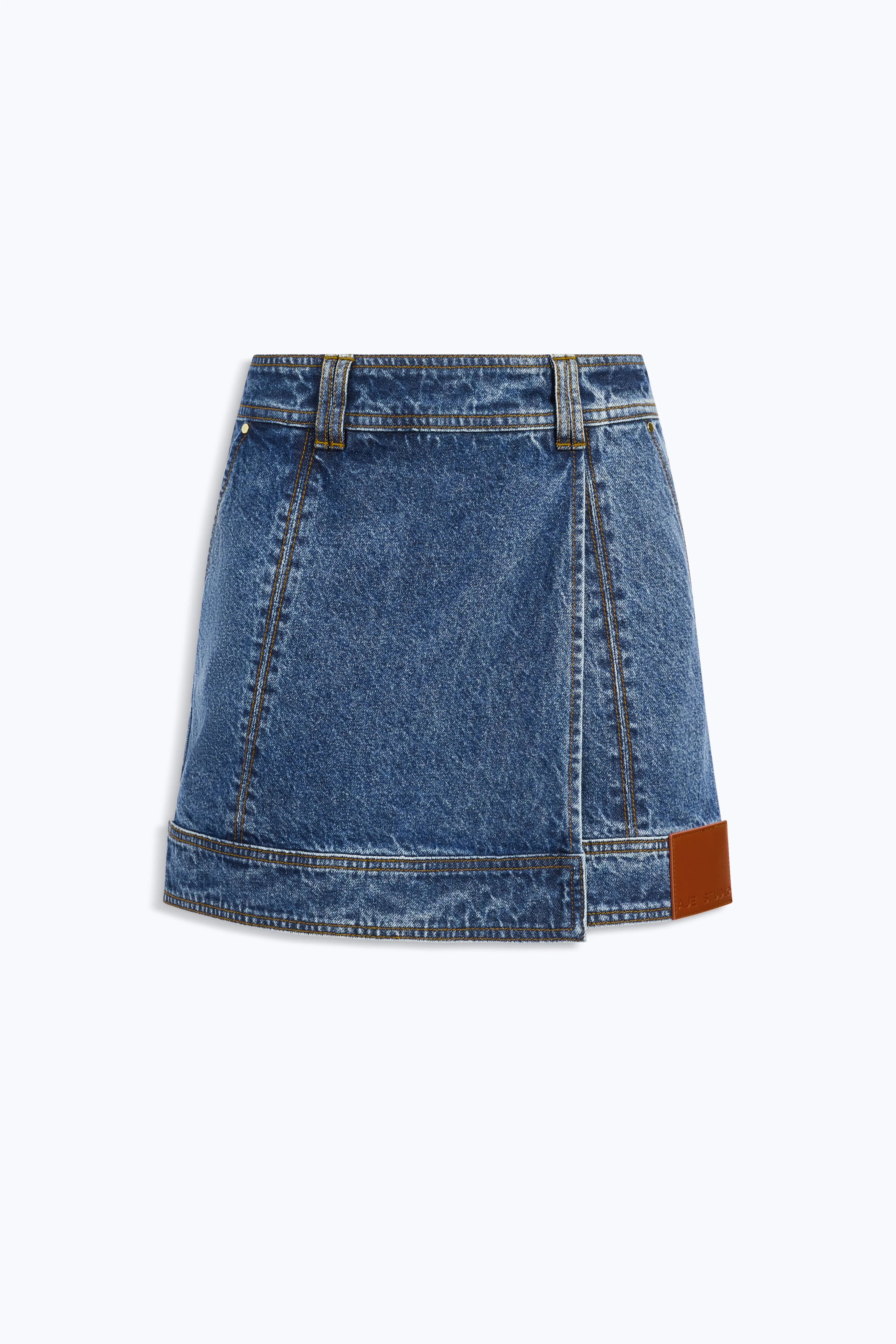 Olivia Denim Mini Skirt sold by Aje product image thumbnail 2