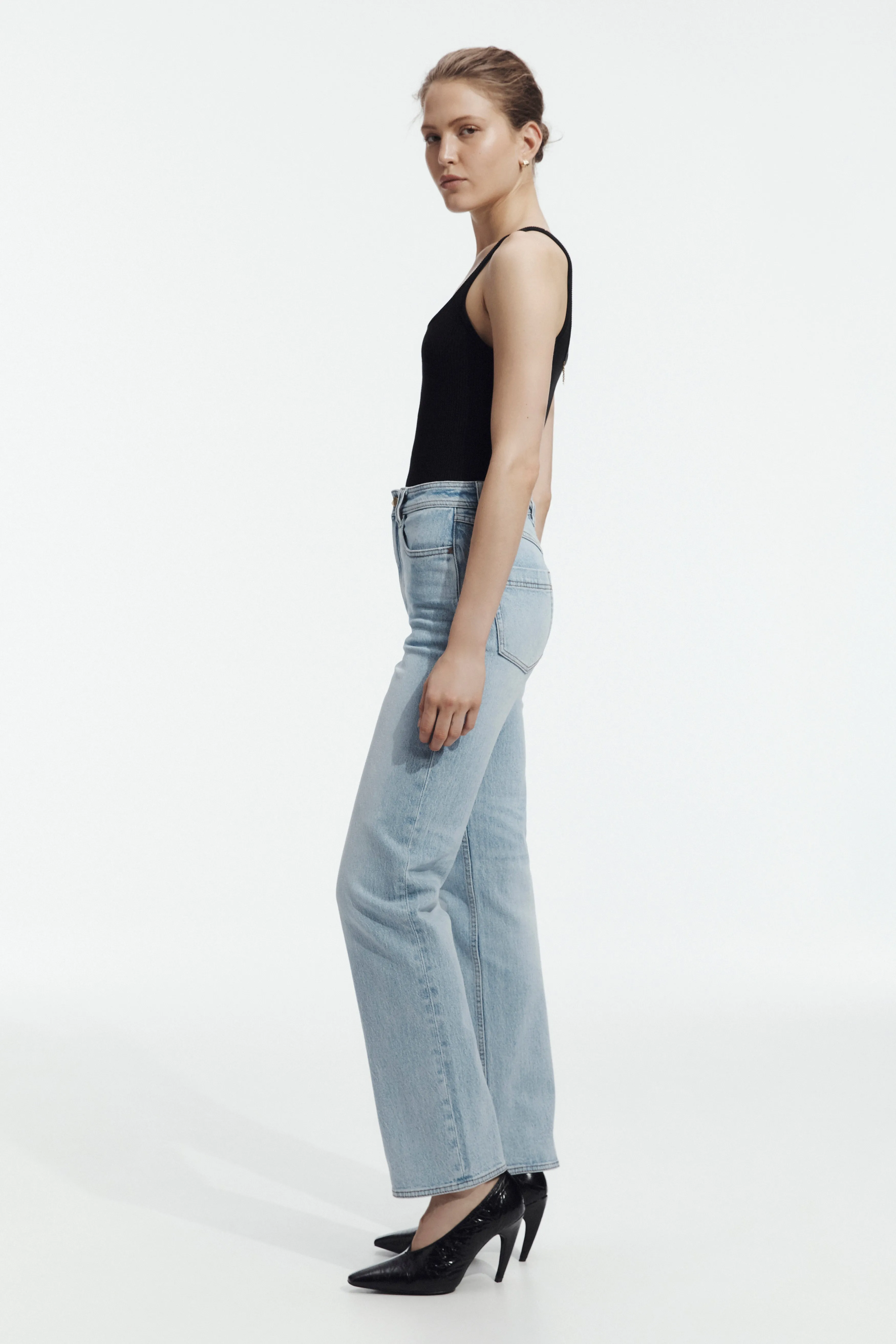 Morgan Straight Skinny Jean sold by Aje product image thumbnail 4