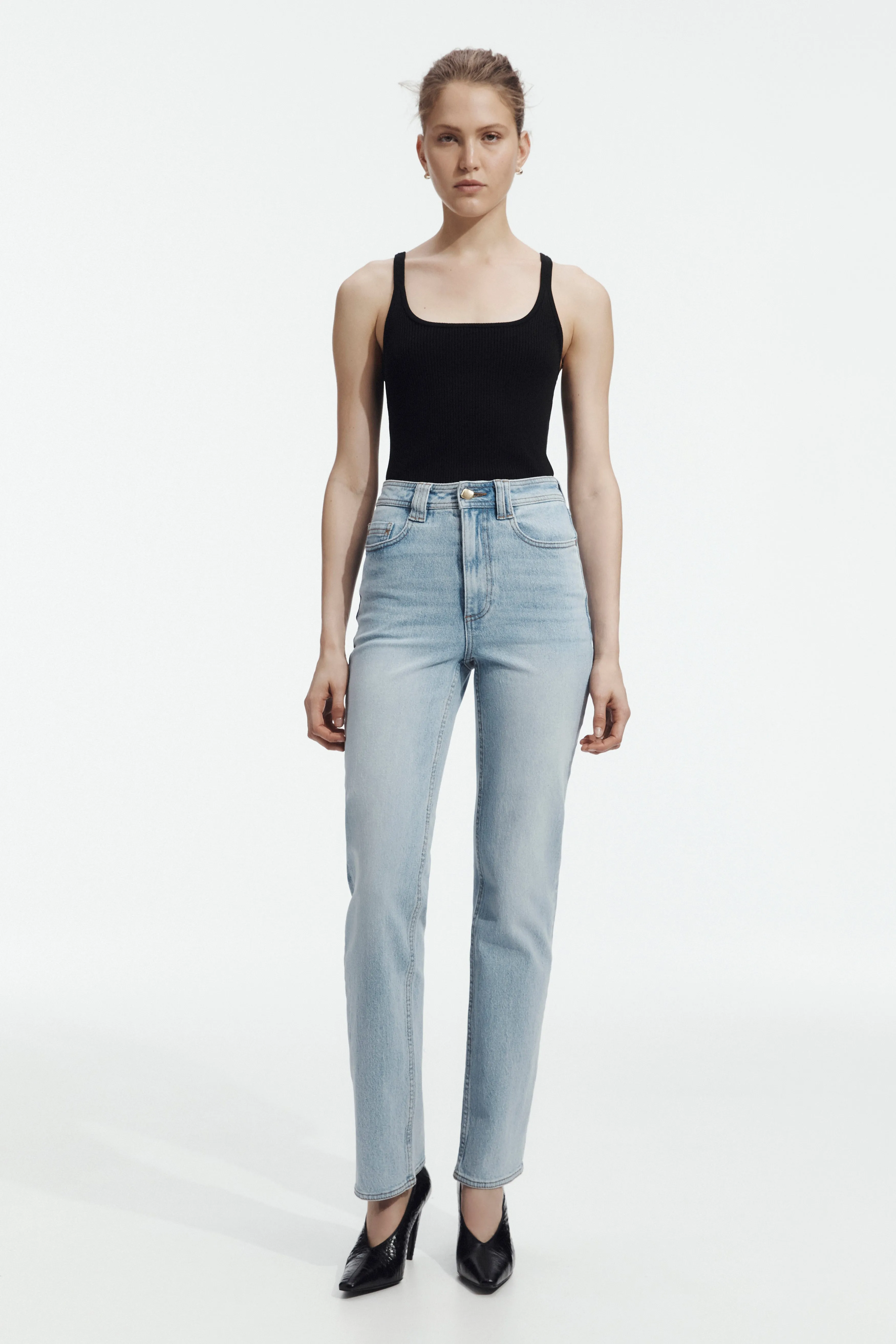 Morgan Straight Skinny Jean sold by Aje