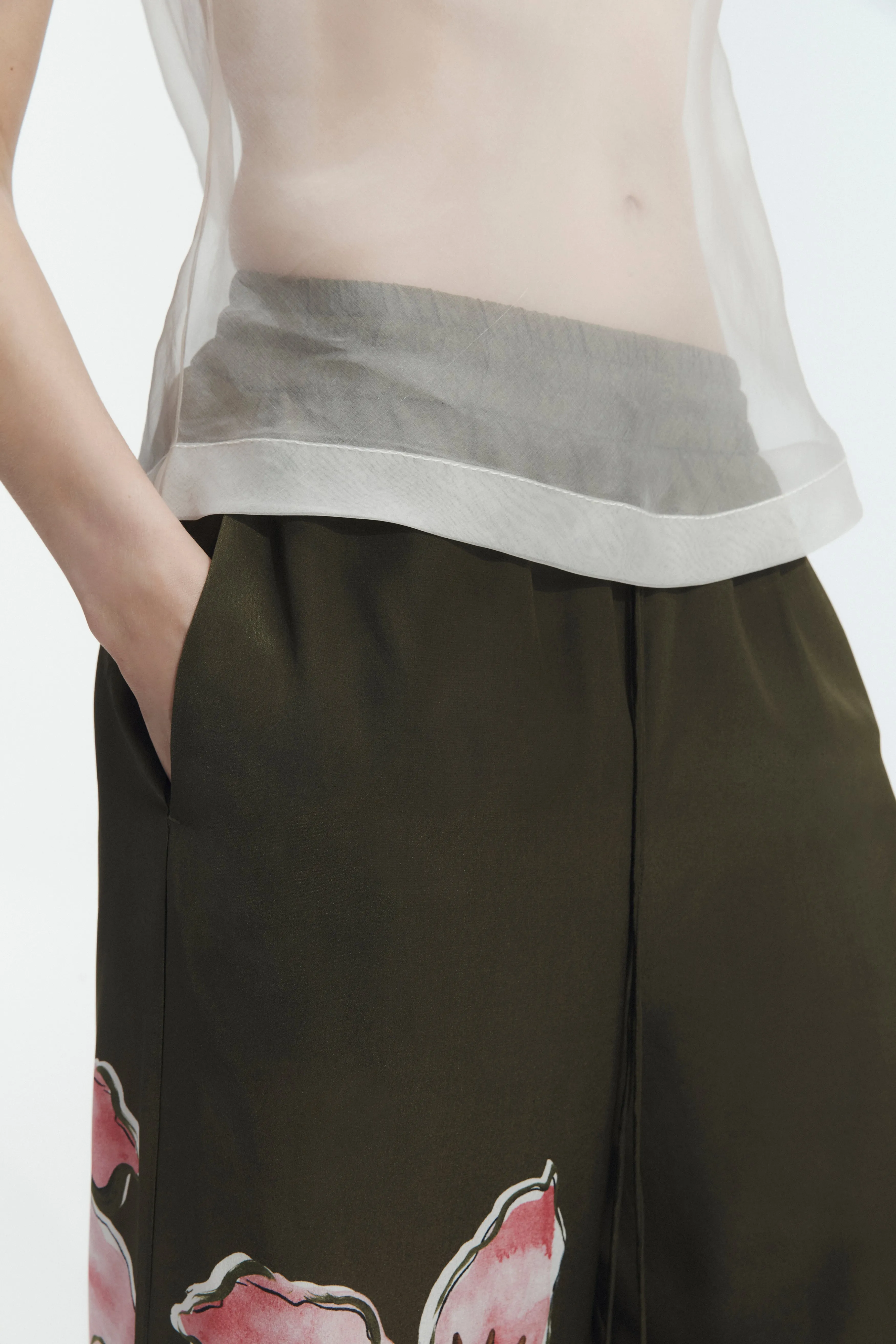 Rhea Silk Pant sold by Aje product image thumbnail 4