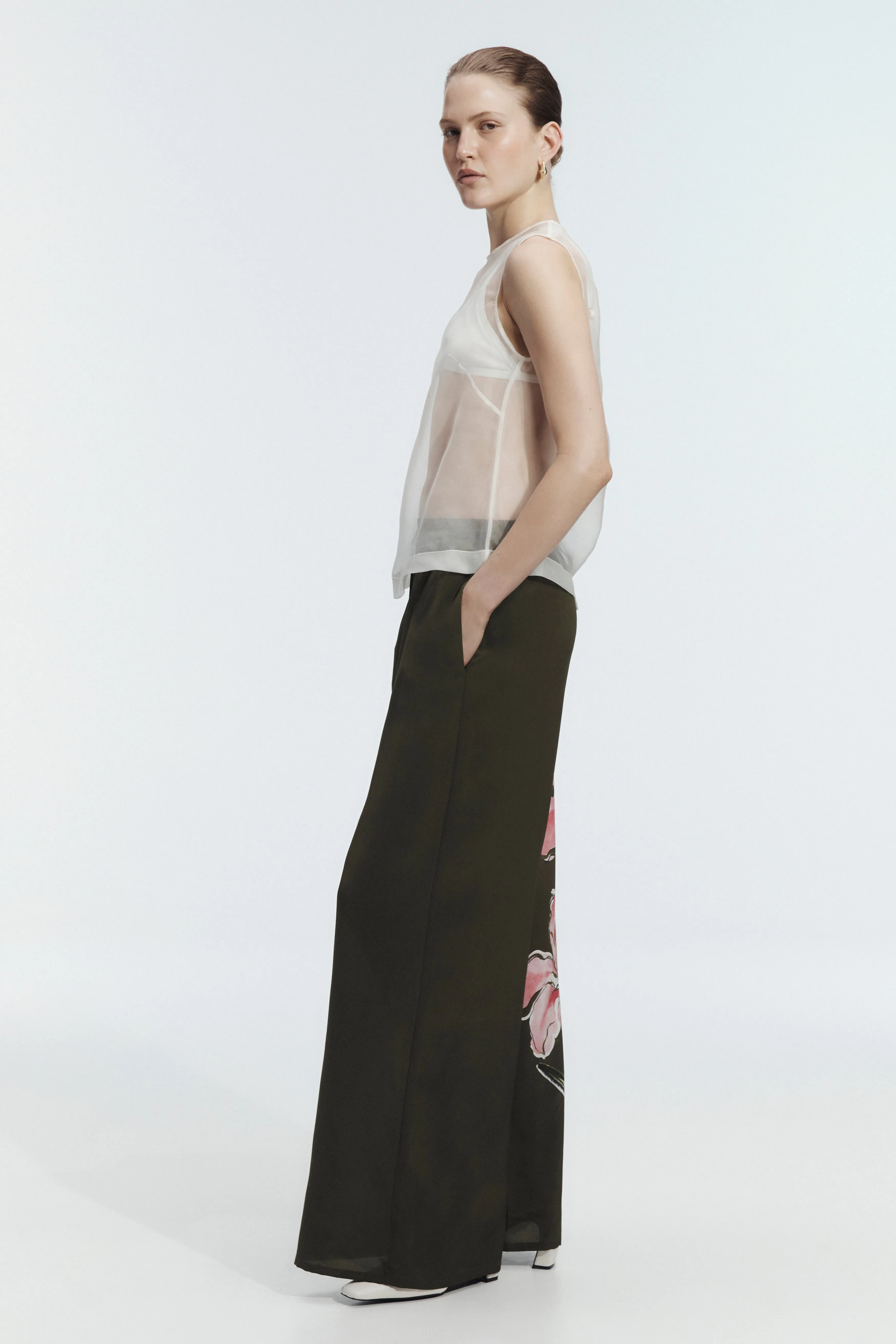 Rhea Silk Pant sold by Aje product image thumbnail 5