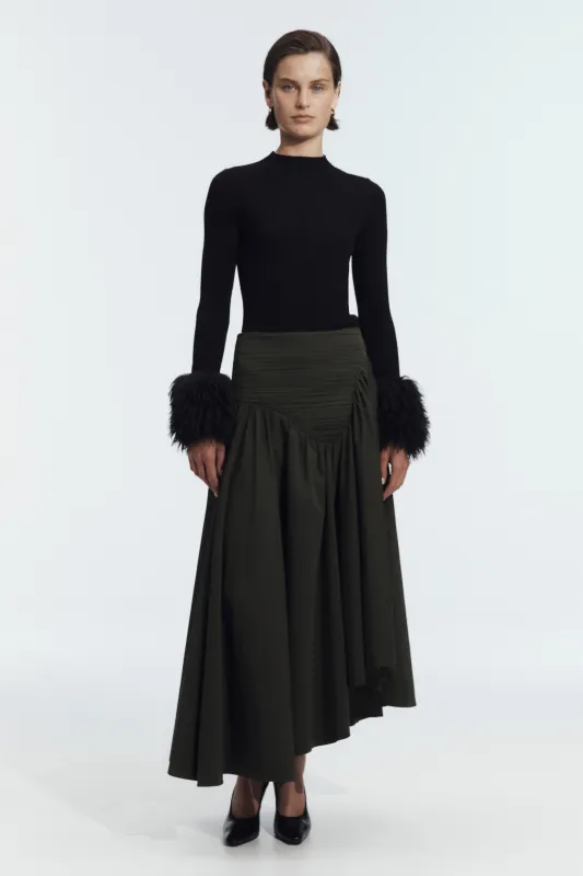 Renata Midi Skirt made by Aje