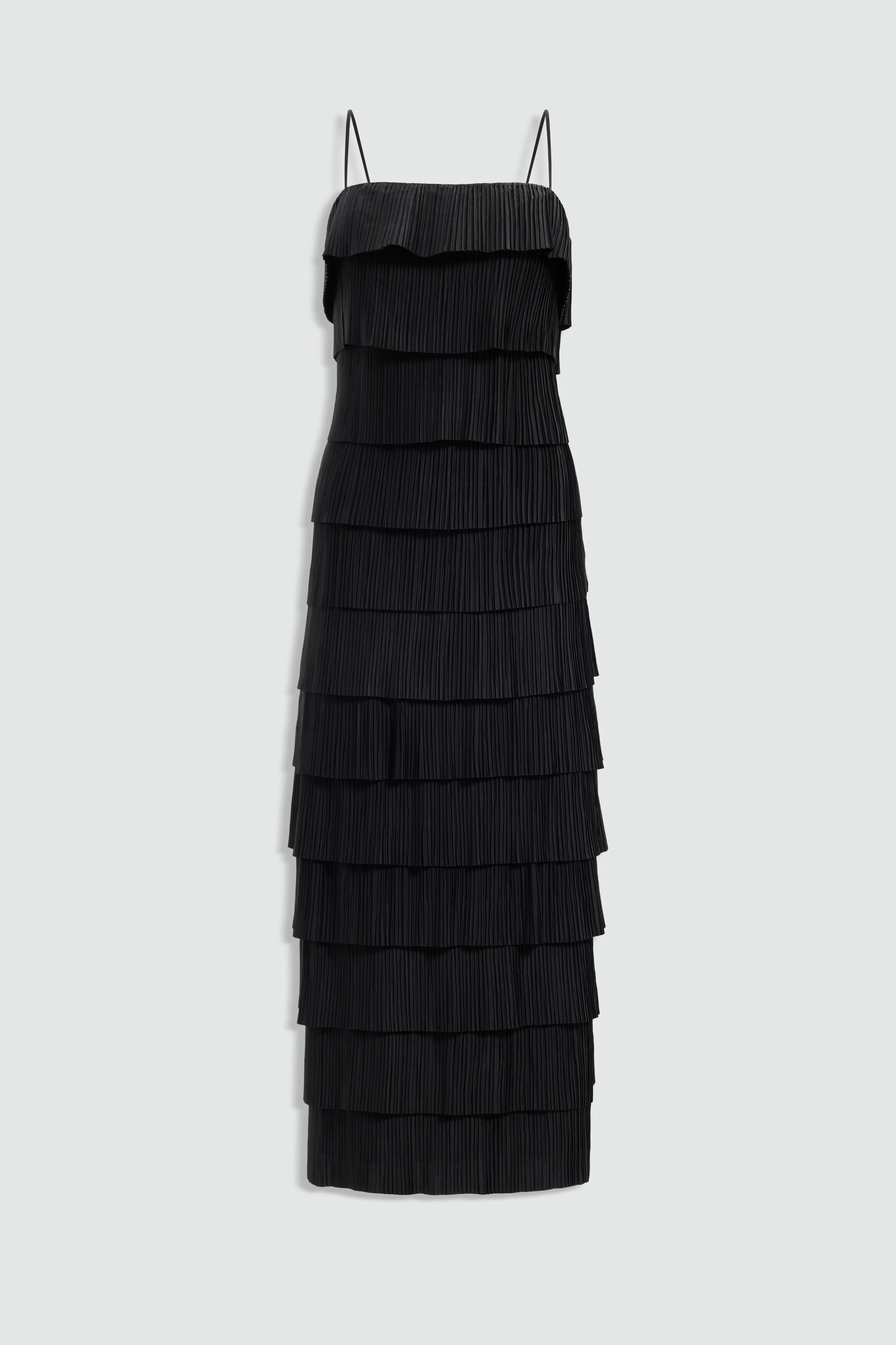 Shade Pleated Midi Dress sold by Aje product image thumbnail 2