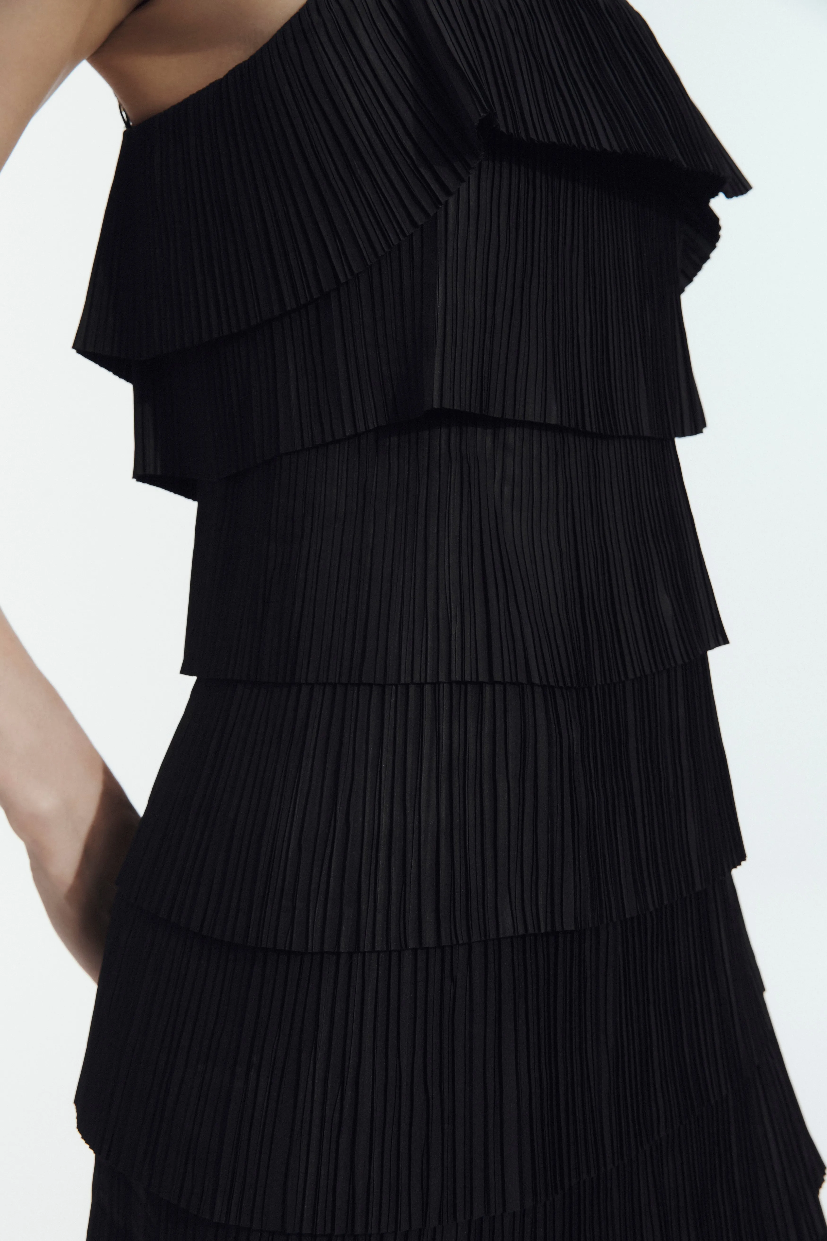 Shade Pleated Midi Dress sold by Aje product image thumbnail 4