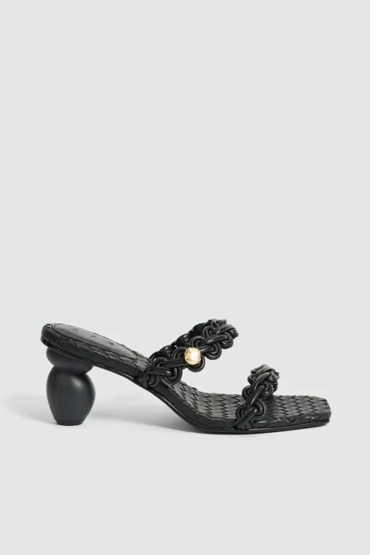 Aestra Plaited Mid Heel made by Aje