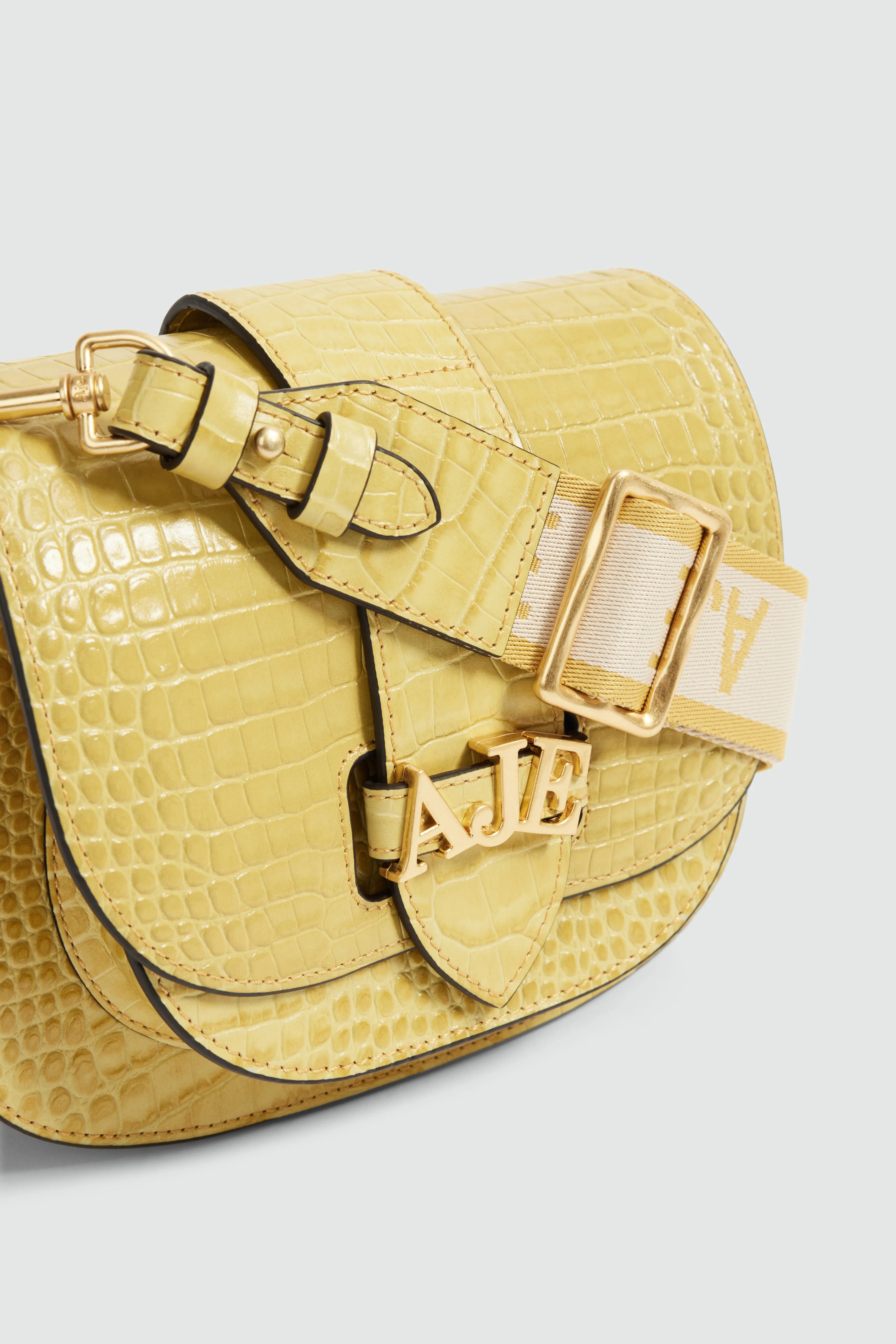 Viva Croc Emboss Saddle Bag sold by Aje product image thumbnail 2