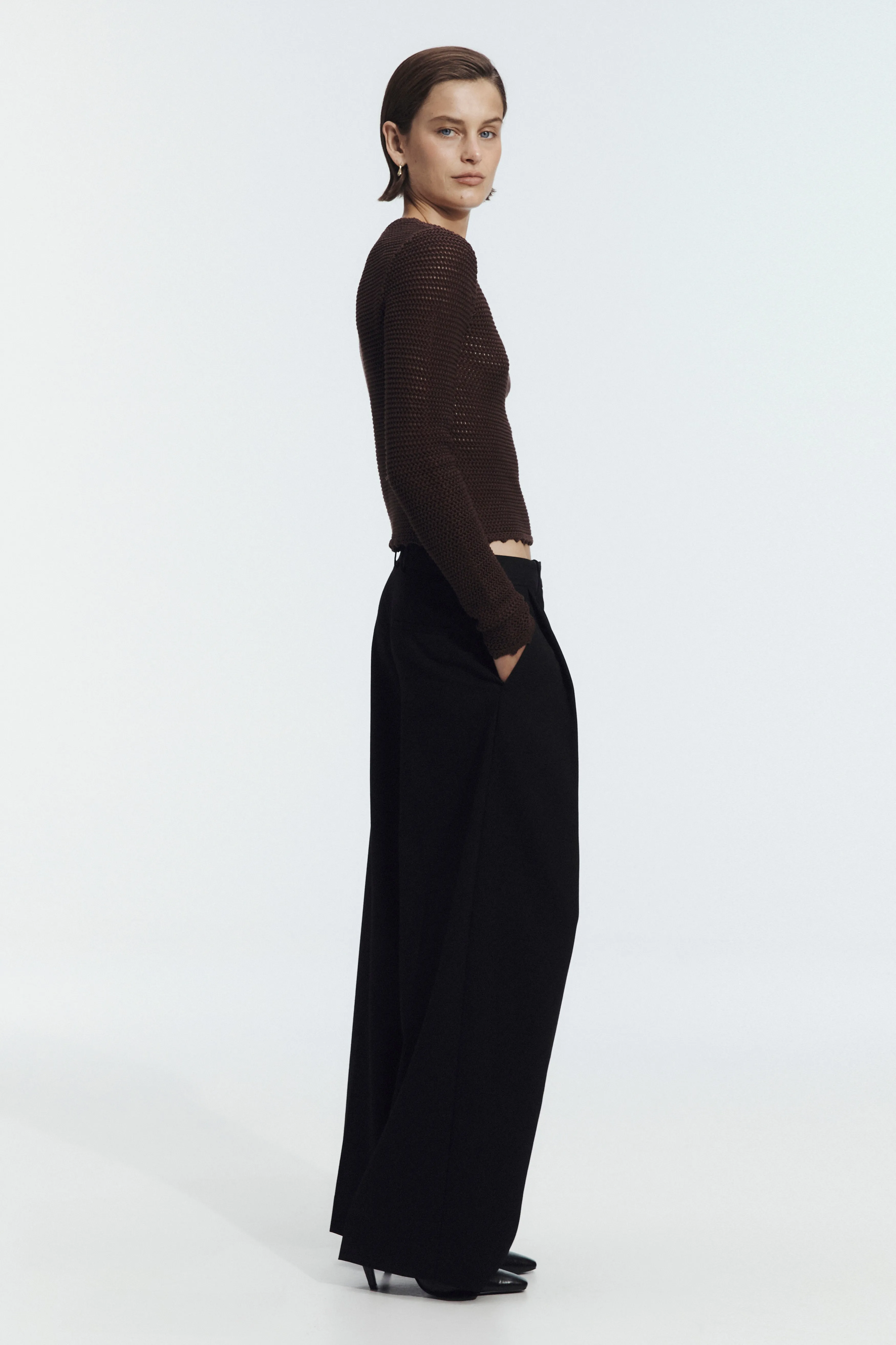 Uma Long Sleeve Knit Tee sold by Aje product image thumbnail 5