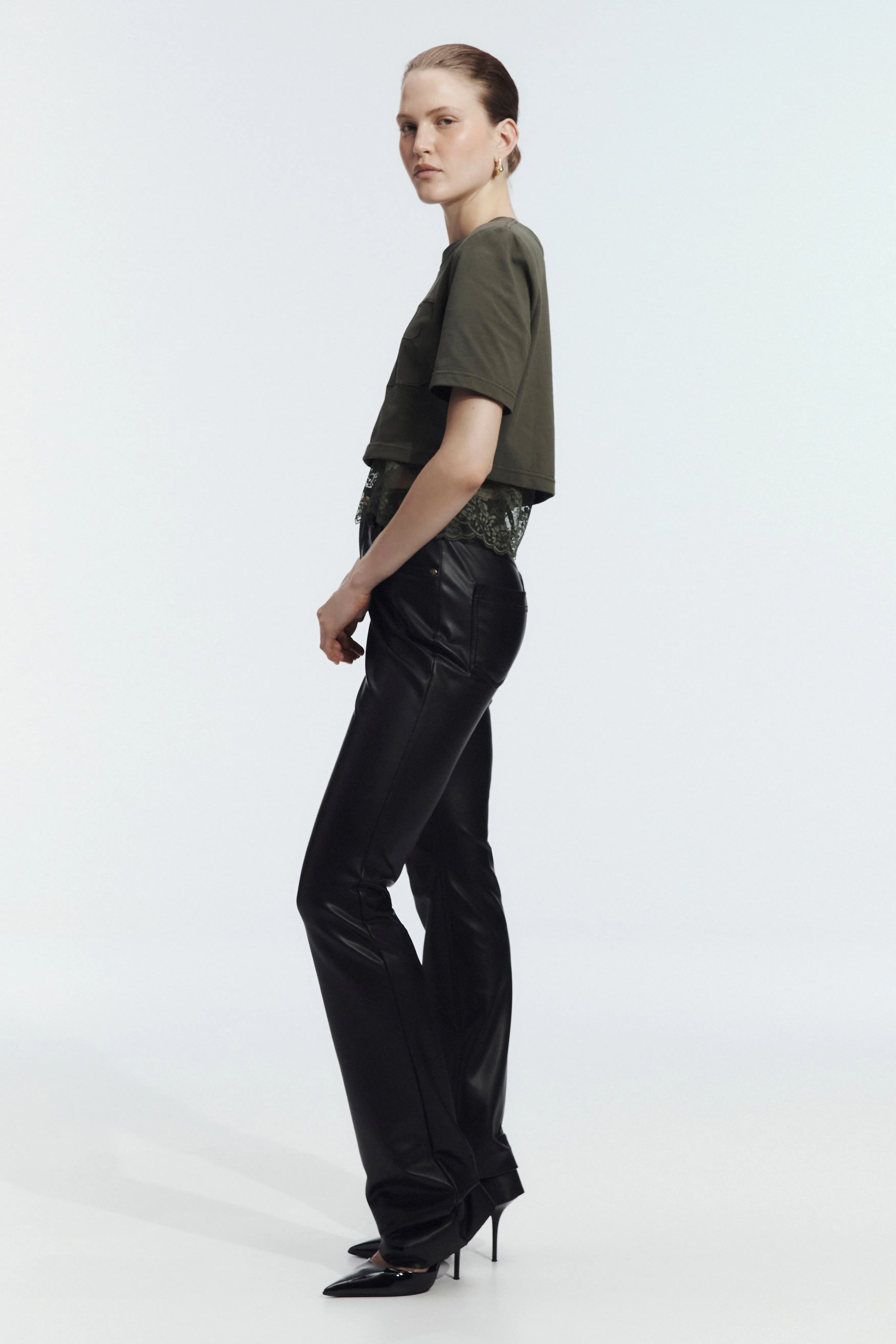 Kayla Lace Underlay Tee sold by Aje product image thumbnail 5