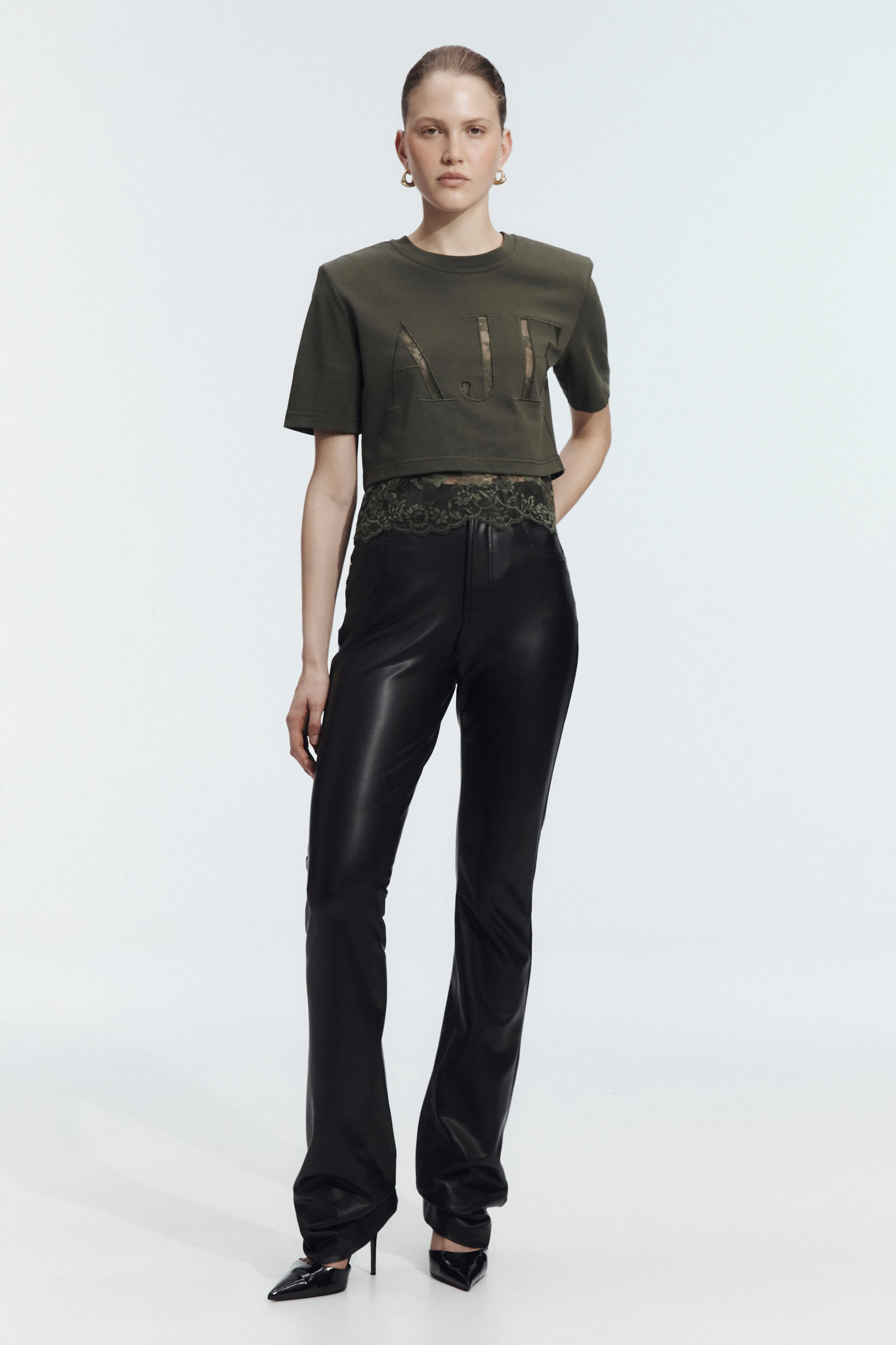 Kayla Lace Underlay Tee sold by Aje product image thumbnail 3