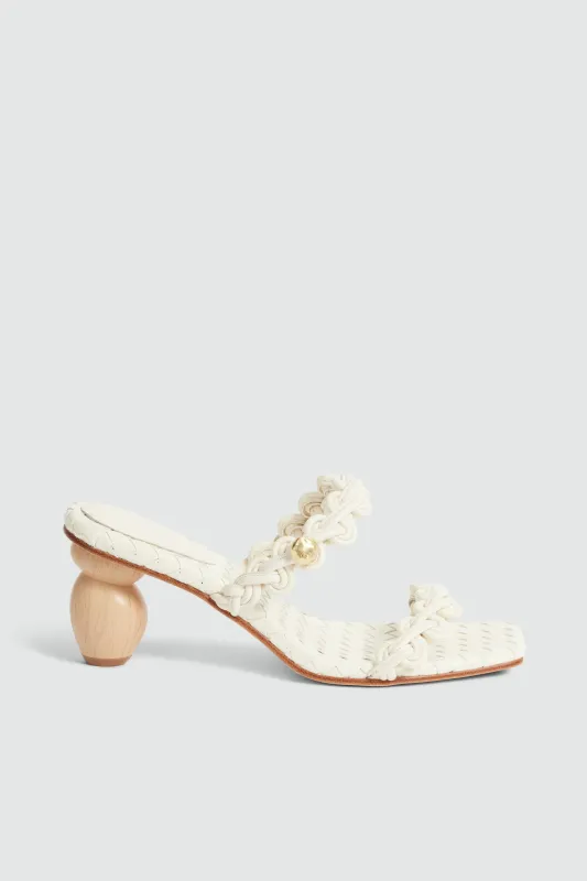 Aestra Plaited Mid Heel made by Aje
