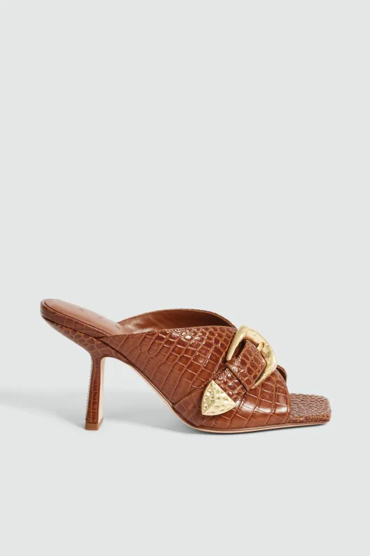 Zanthe Open Toe Heel Mule made by Aje