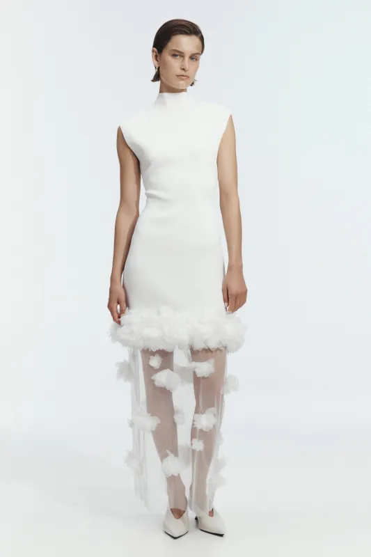 Fleura Knit Midi Dress made by Aje