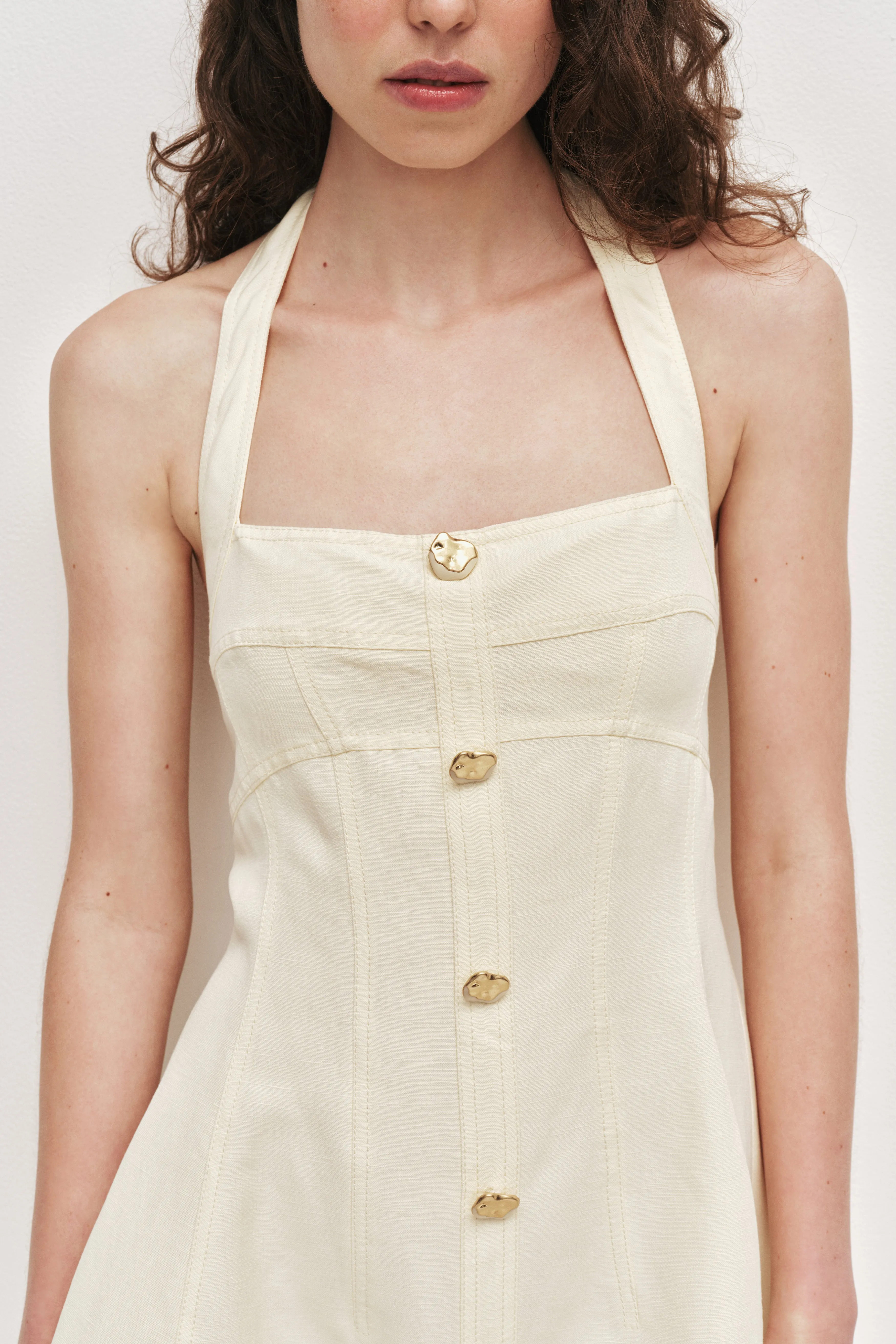 Monroe Halter Mini Dress sold by Aje product image thumbnail 4