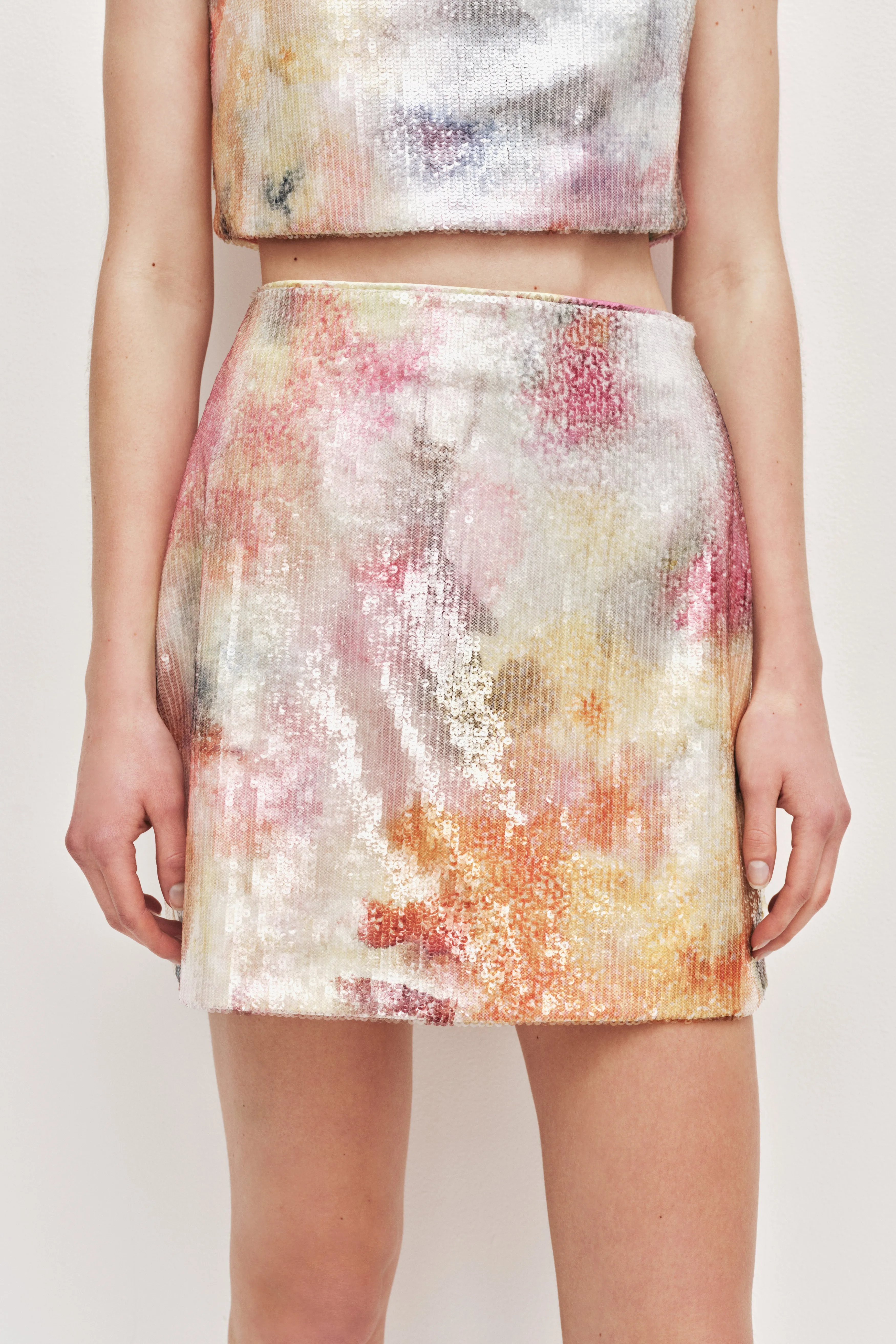 Sybilla Sequin Mini Skirt sold by Aje product image thumbnail 2