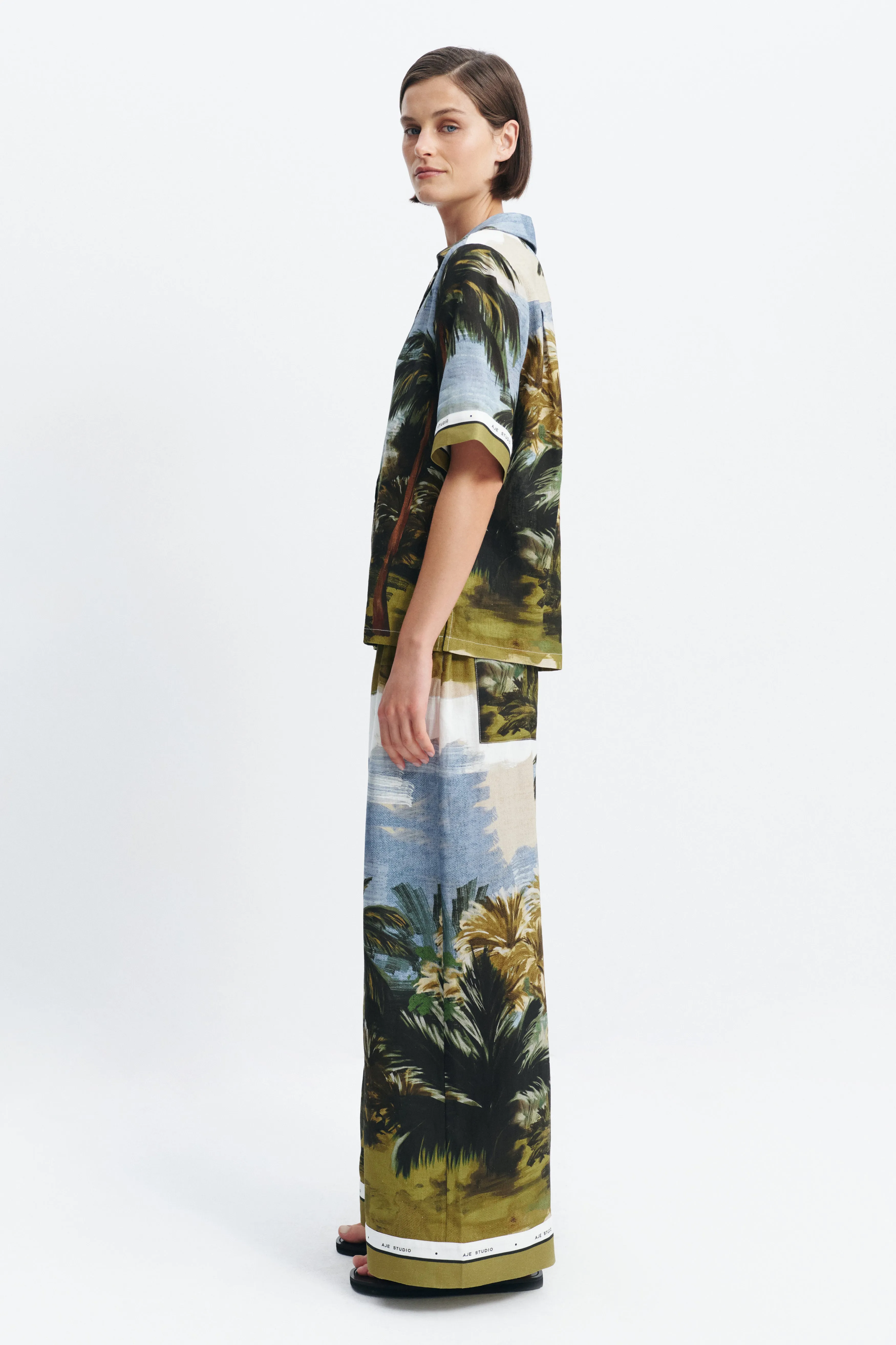 Coastal Border Shirt sold by Aje product image thumbnail 3