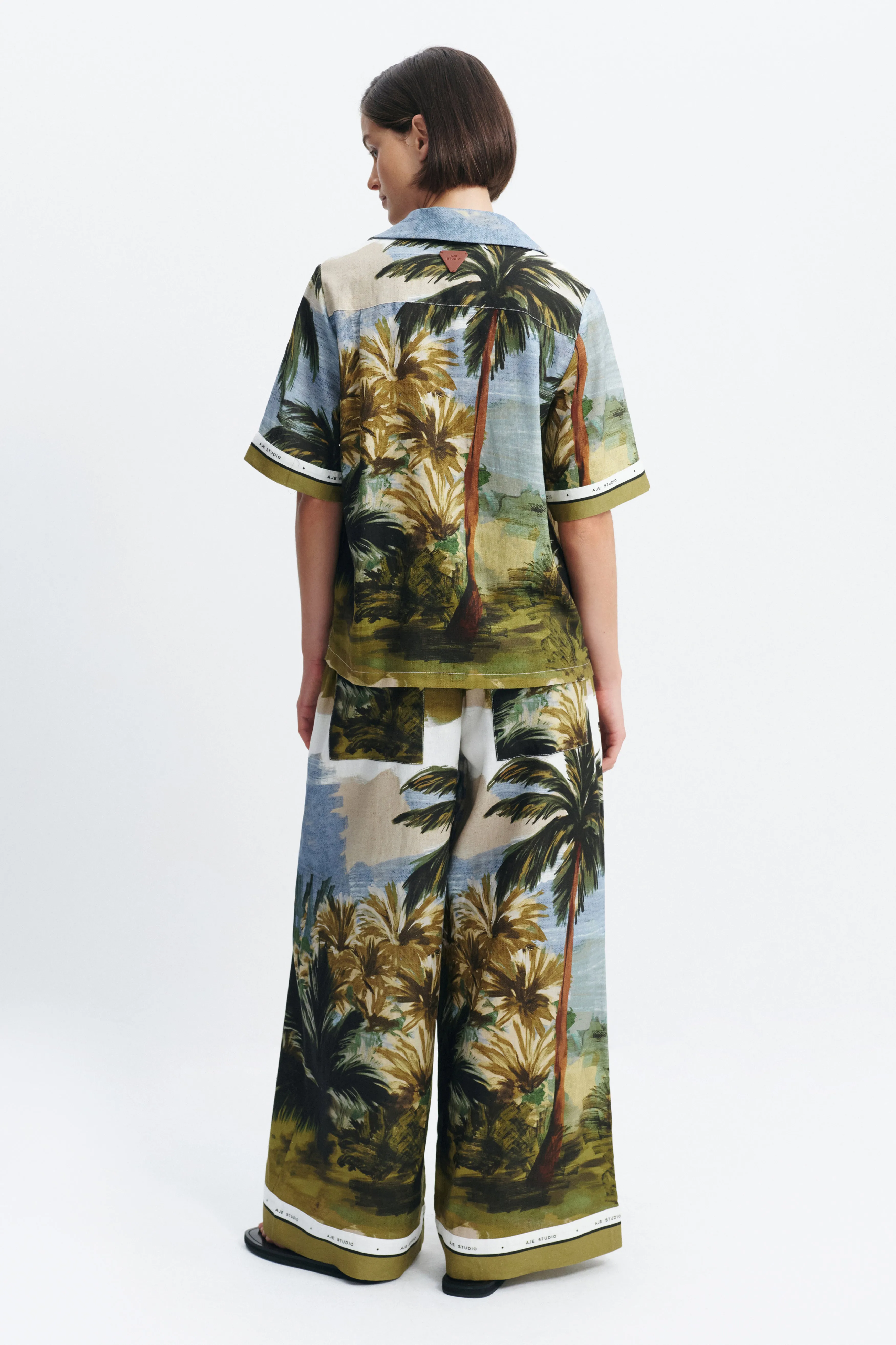 Coastal Border Shirt sold by Aje product image thumbnail 4