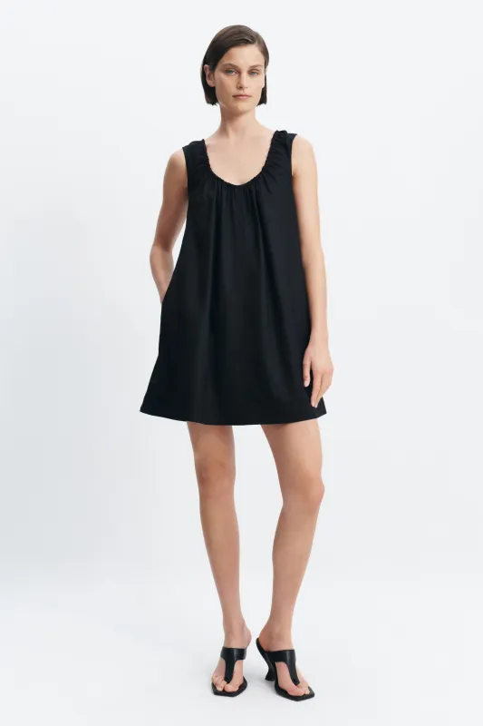 Corine Linen Mini Dress made by Aje