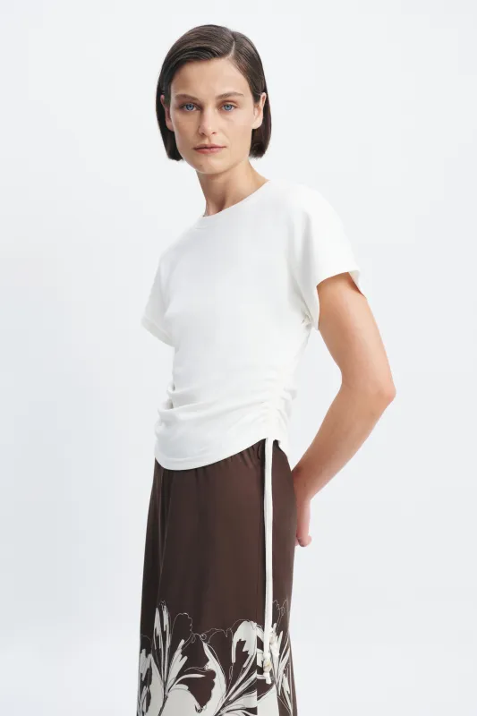 Ruched Side Tee made by Aje