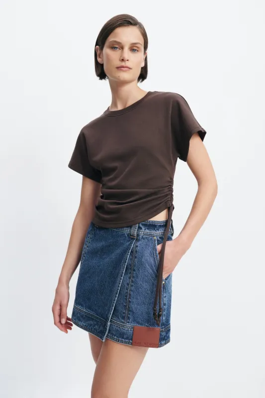 Ruched Side Tee made by Aje