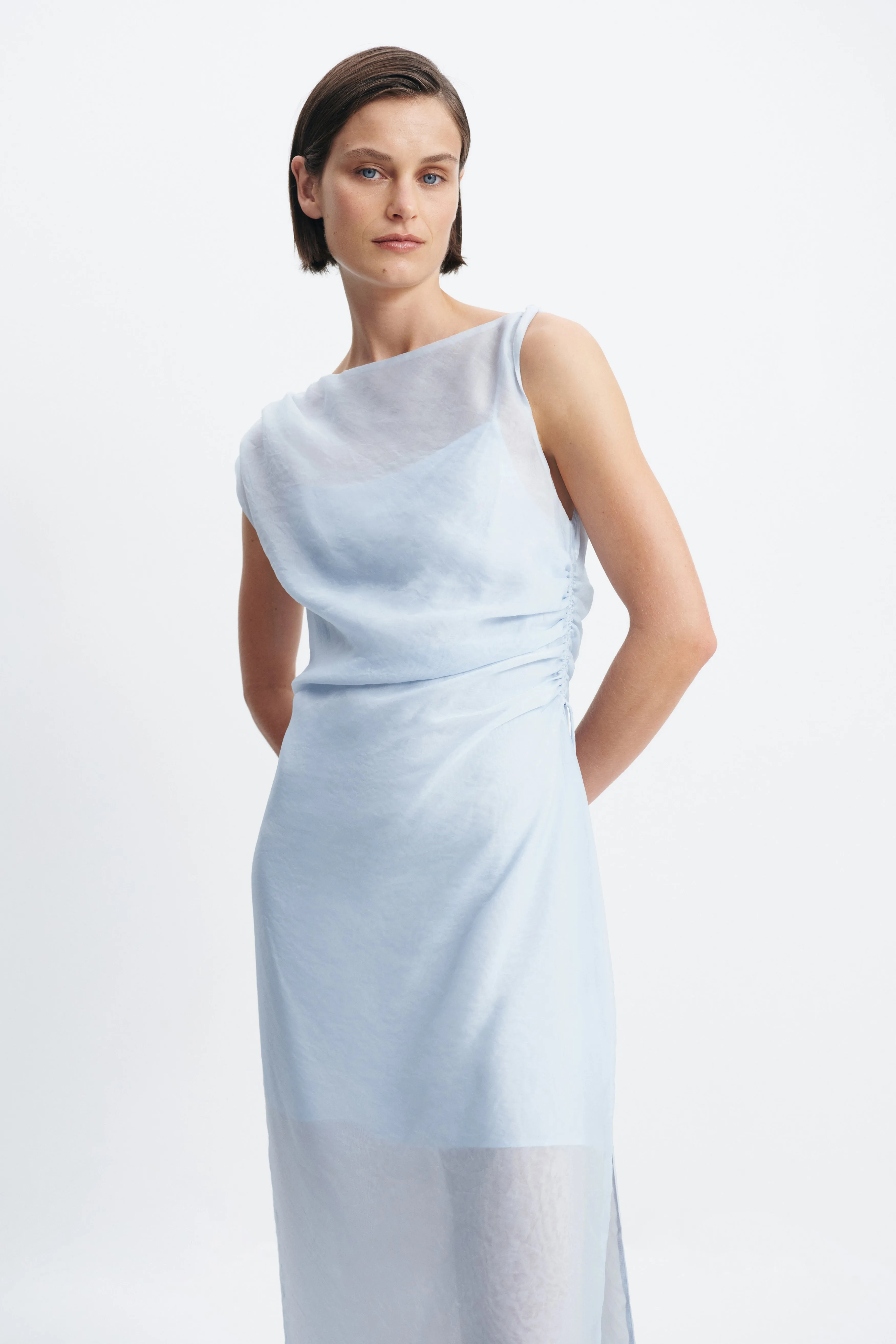 Paige Organza Midi Dress sold by Aje product image thumbnail 3