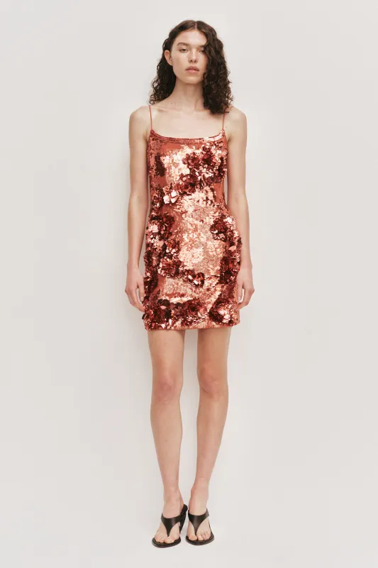 Halo Mini Sequin Dress made by Aje