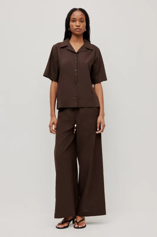 Carmine Short Sleeve Shirt made by Aje