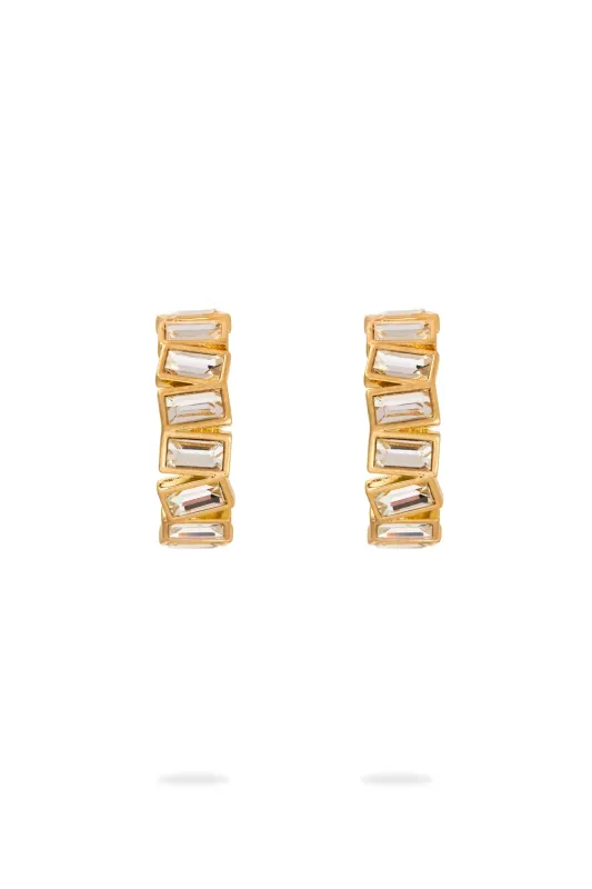 Alexine Large Jewel Hoop made by Aje