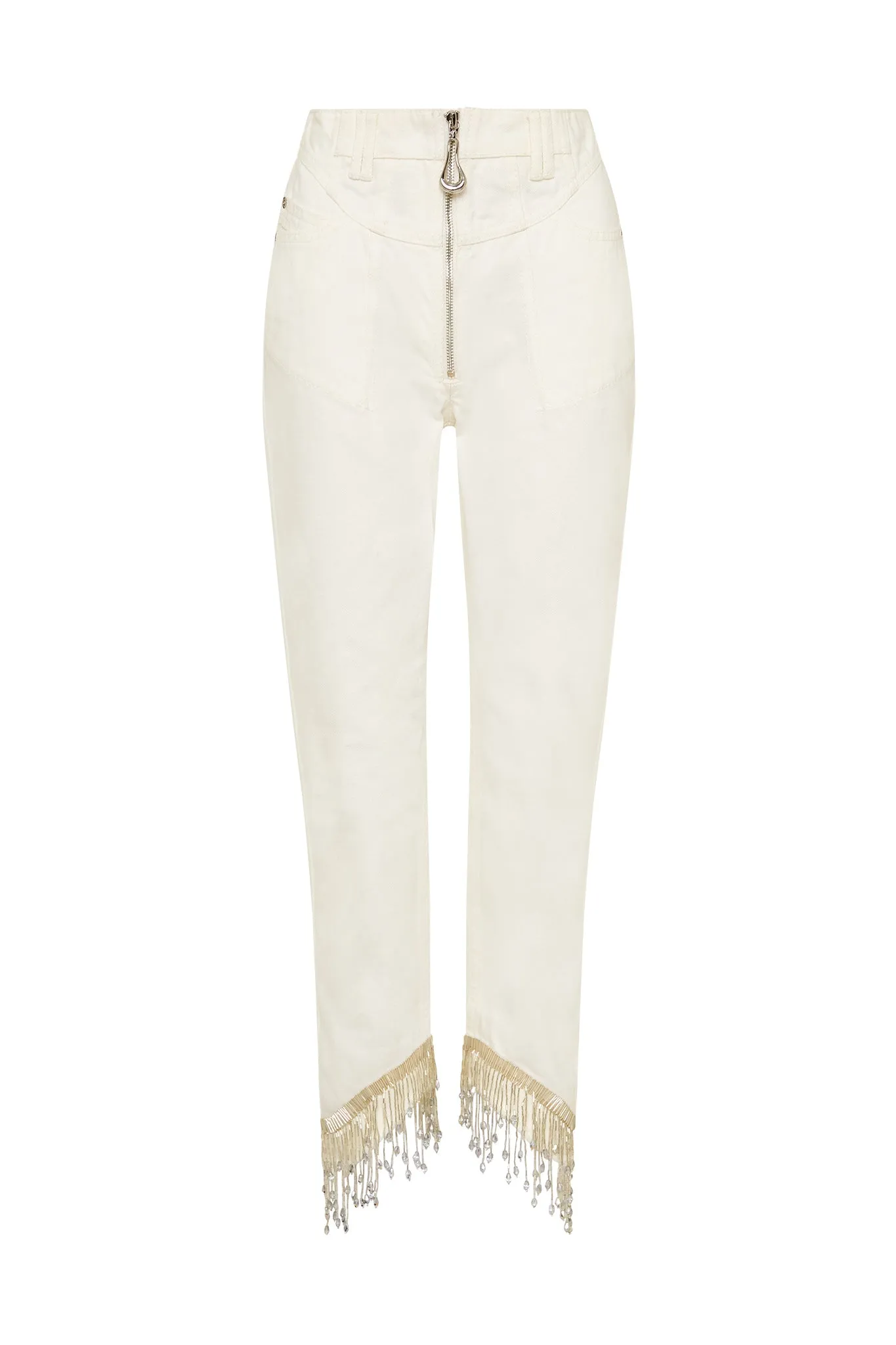 Sheen Fringe Denim Jeans sold by Aje product image thumbnail 2